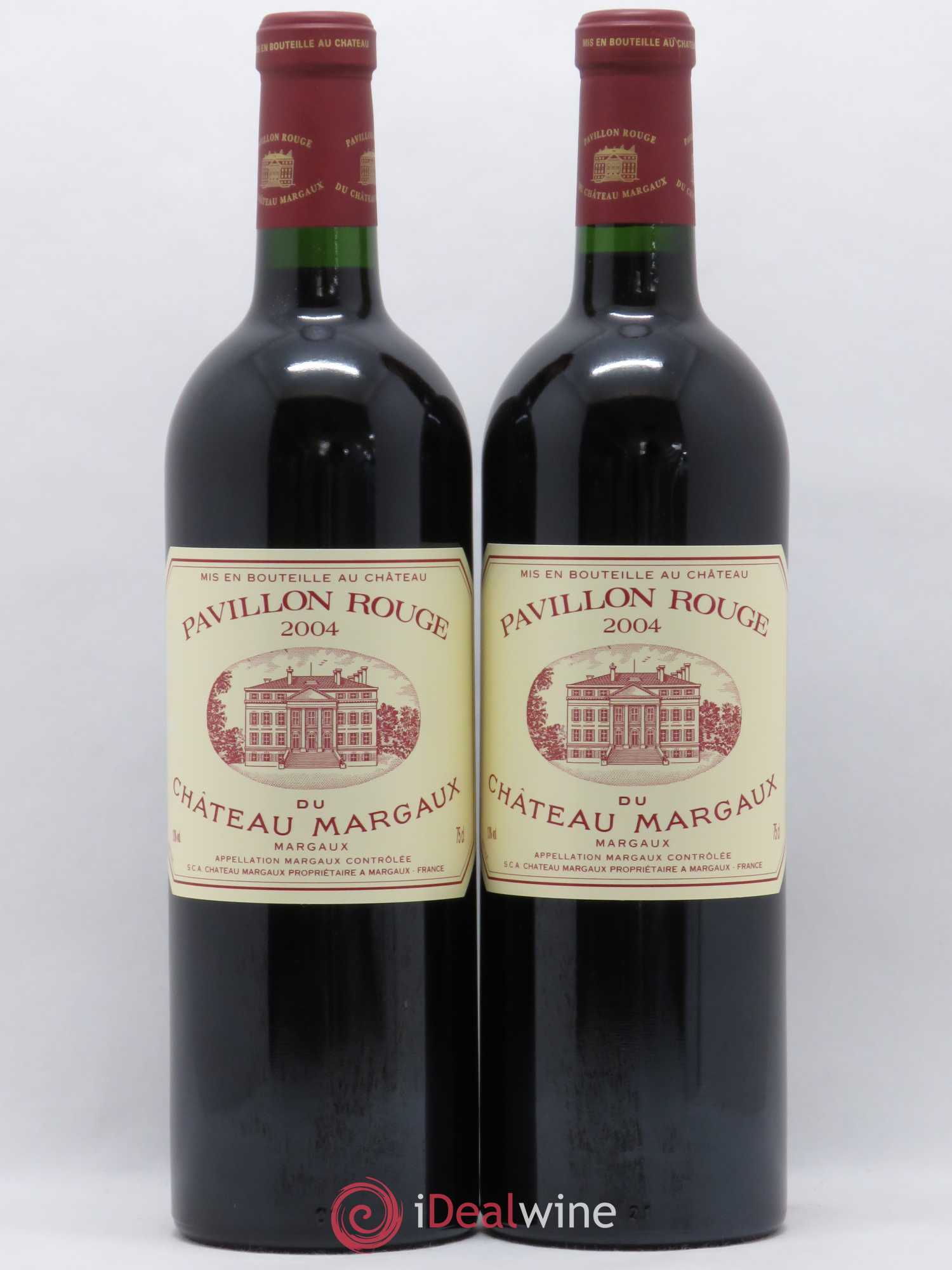 Pavillon Rouge du Château Margaux Second Vin 2004 - Lot de 2 bouteilles - 0