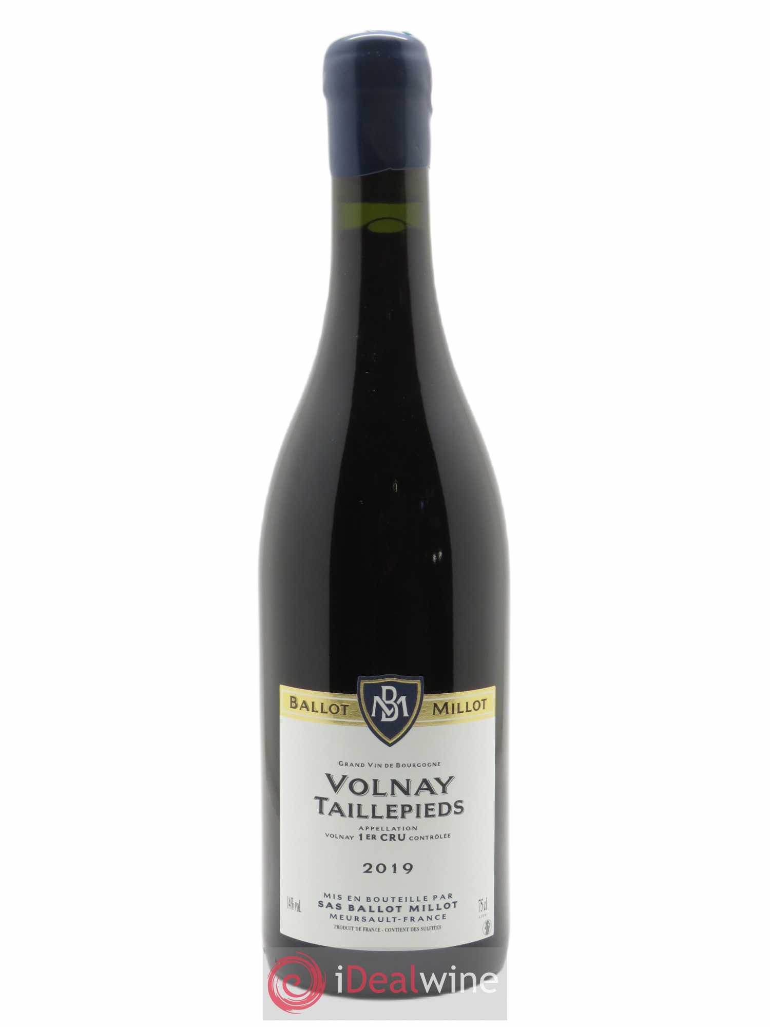 Volnay 1er Cru Taillepied Ballot Millot 2019 - Lot de 1 bouteille - 0