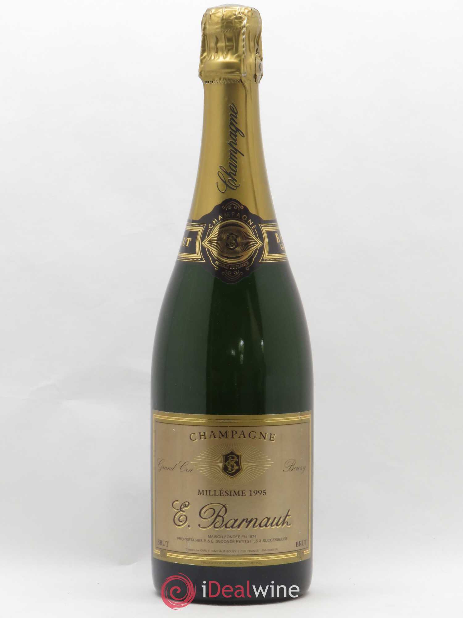 Champagne Grand Cru E Barnaut 1995 - Posten von 1 Flasche - 0