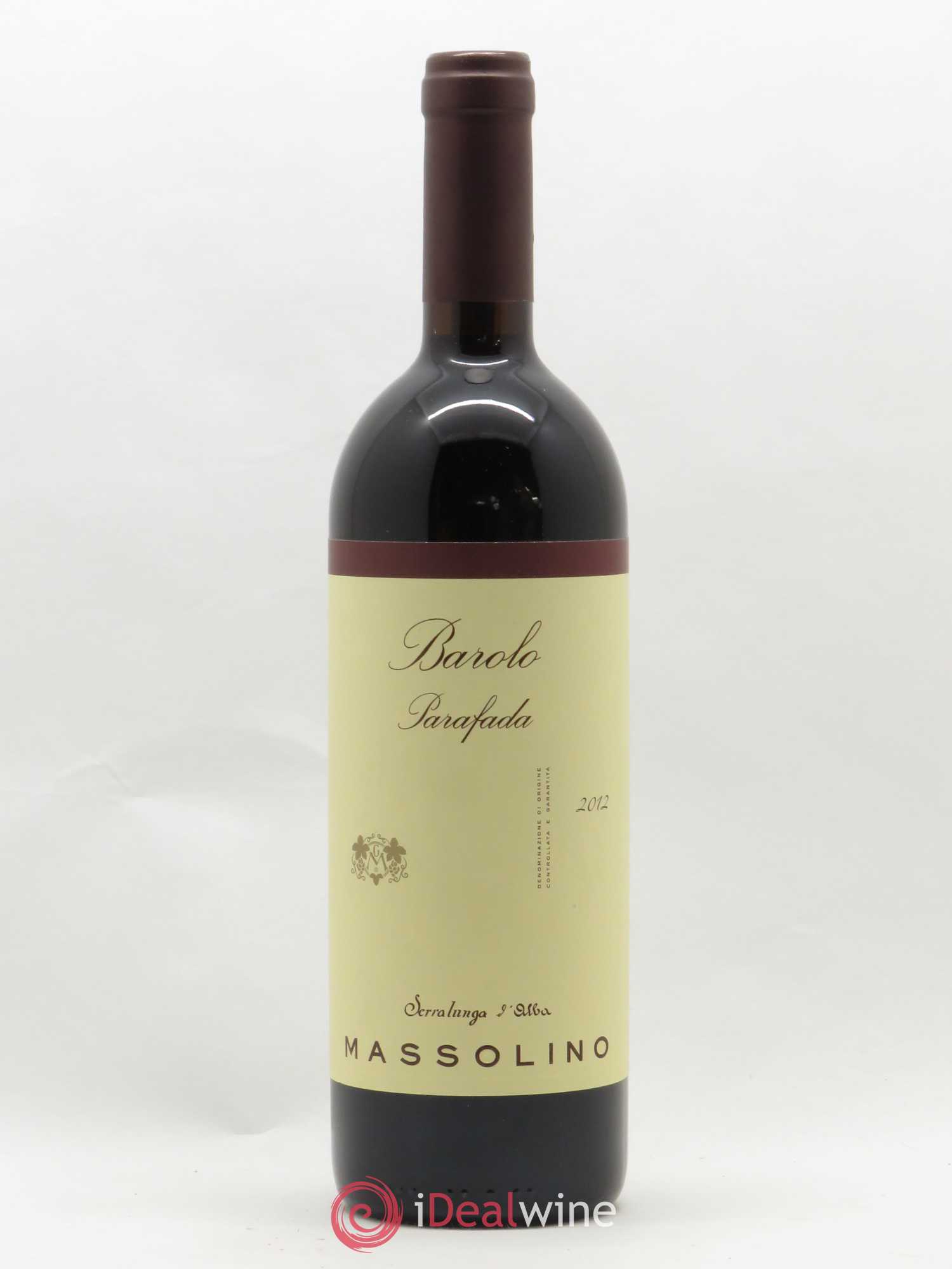 Barolo Parafada Massolino 2012 - Lot de 1 bouteille - 0