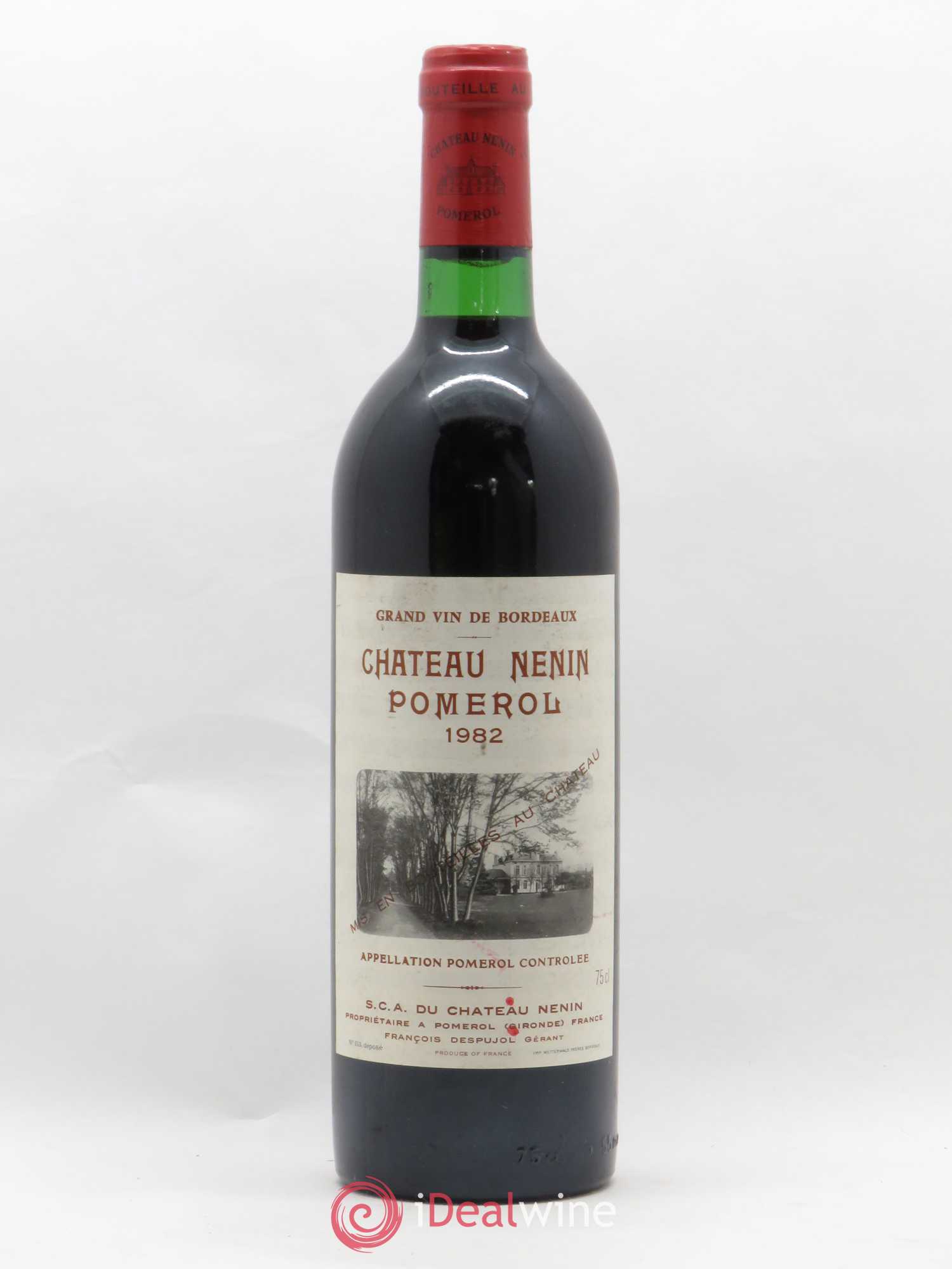 Château Nenin 1982 - Lot de 1 bouteille - 0