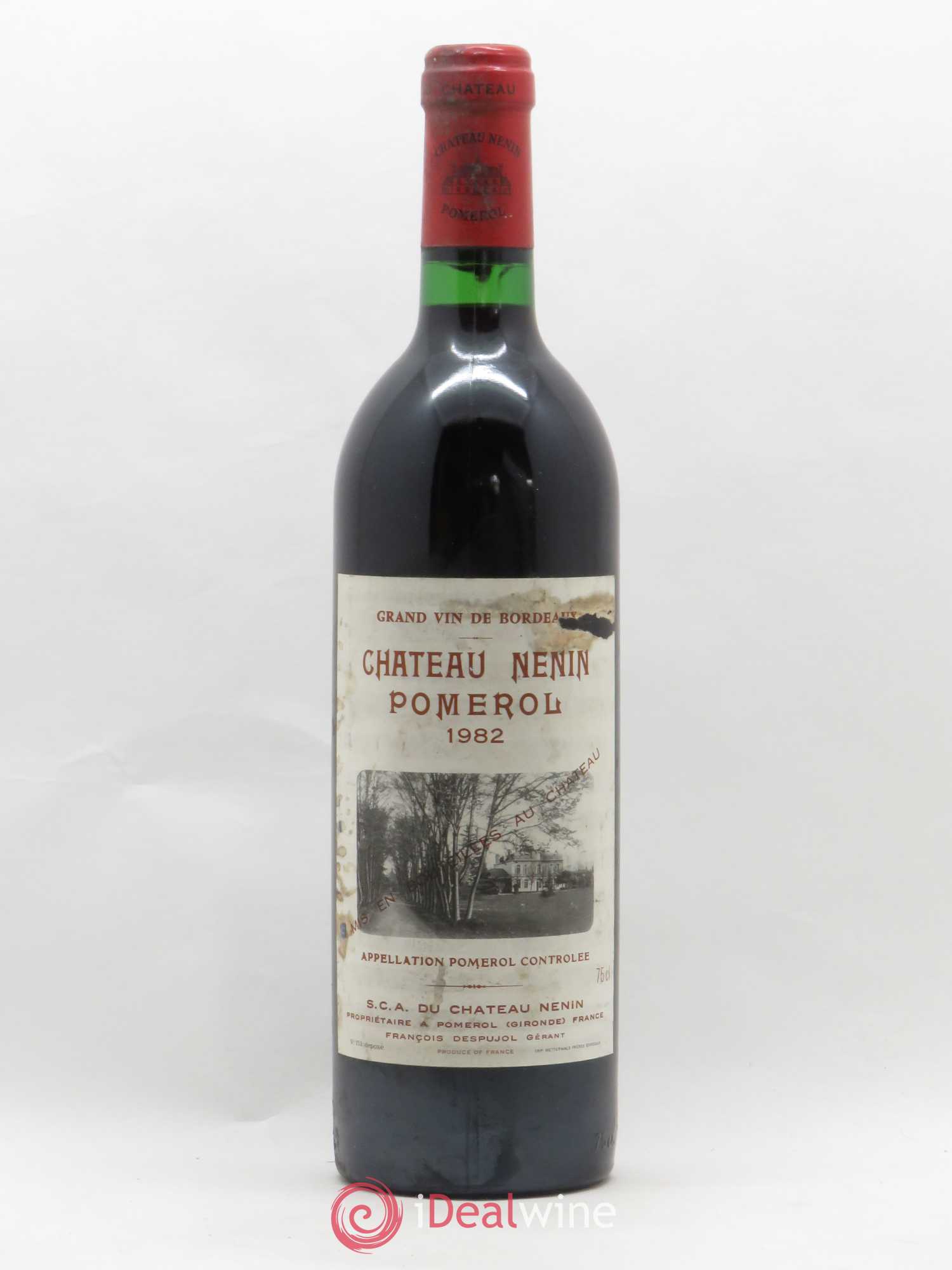 Château Nenin 1982 - Lot de 1 bouteille - 0