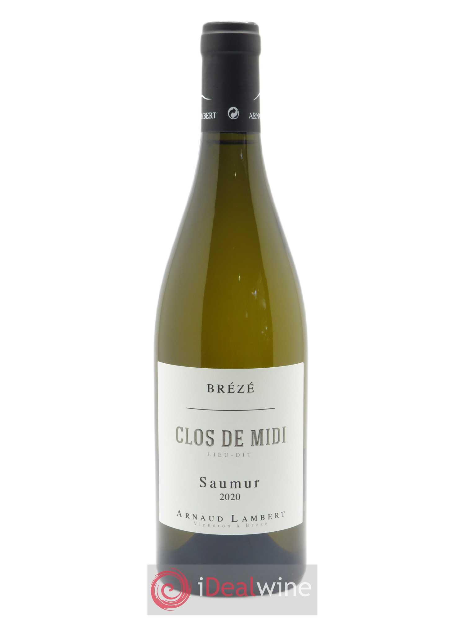 Saumur Brézé Clos de Midi Arnaud Lambert 2020 - Lot de 1 bouteille - 0