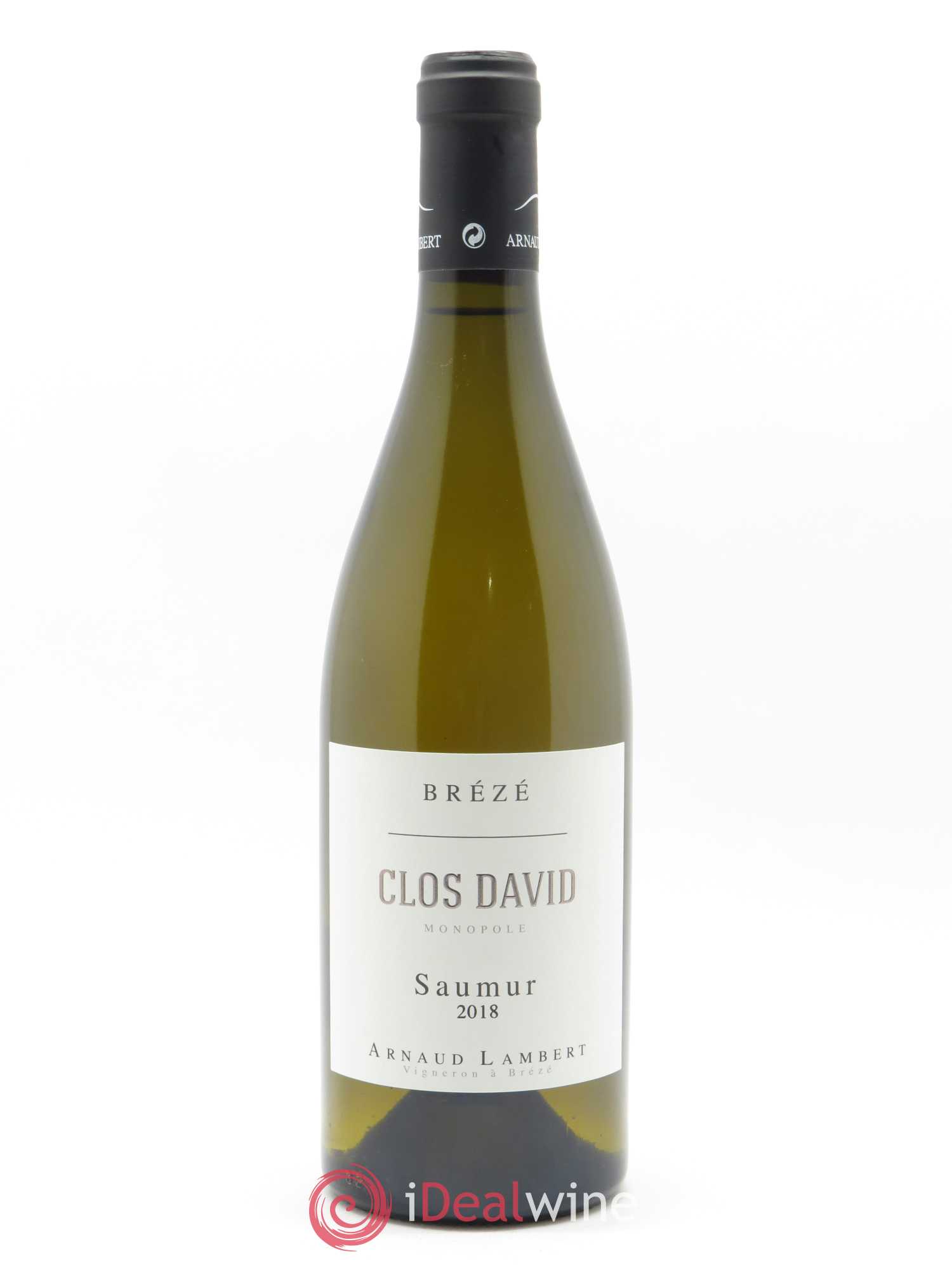 Saumur Brézé Clos David Arnaud Lambert 2018 - Lot de 1 bouteille - 0