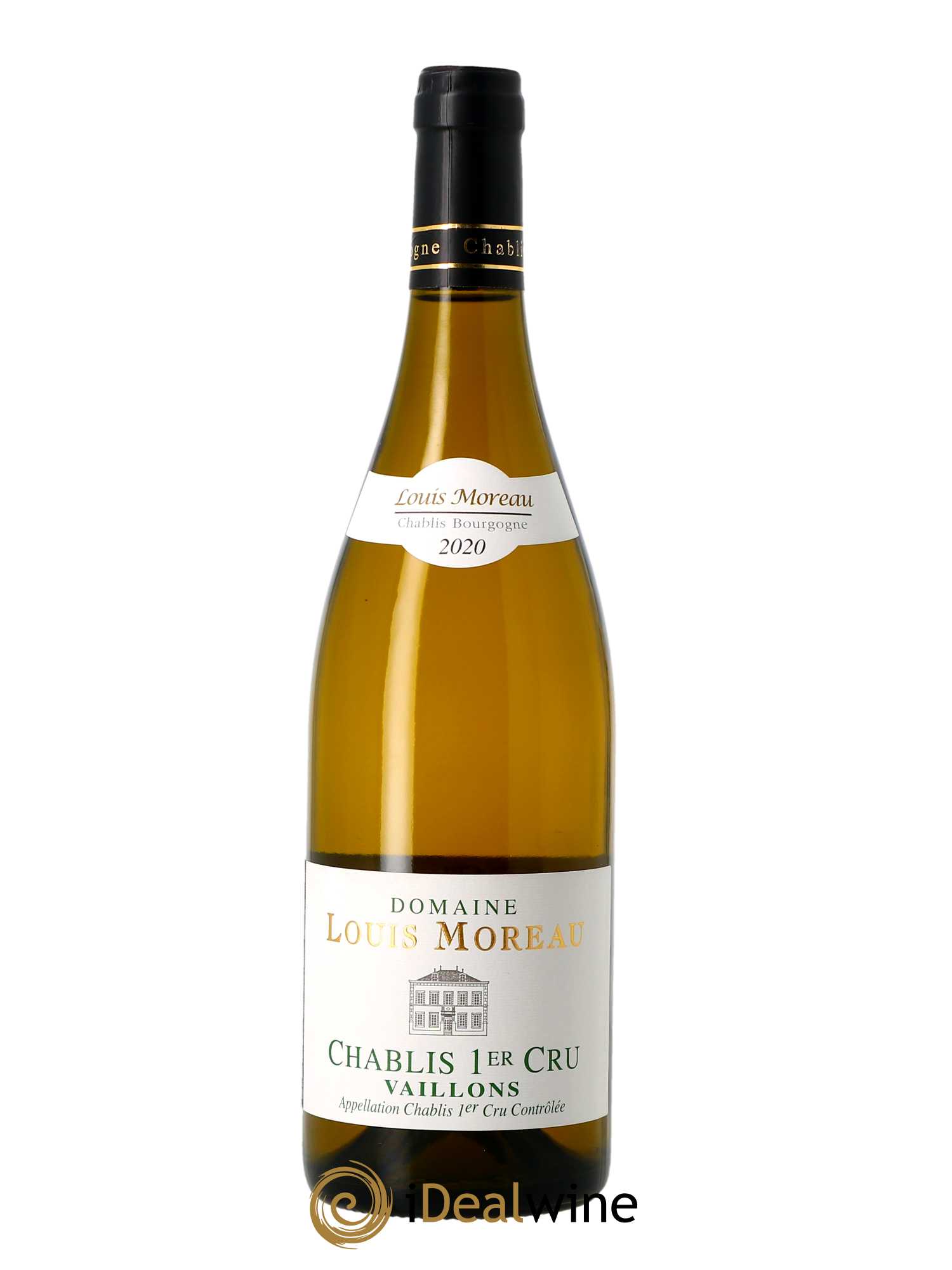 Chablis 1er Cru Vaillons Louis Moreau 2020 - Lot of 1 bottle - 0