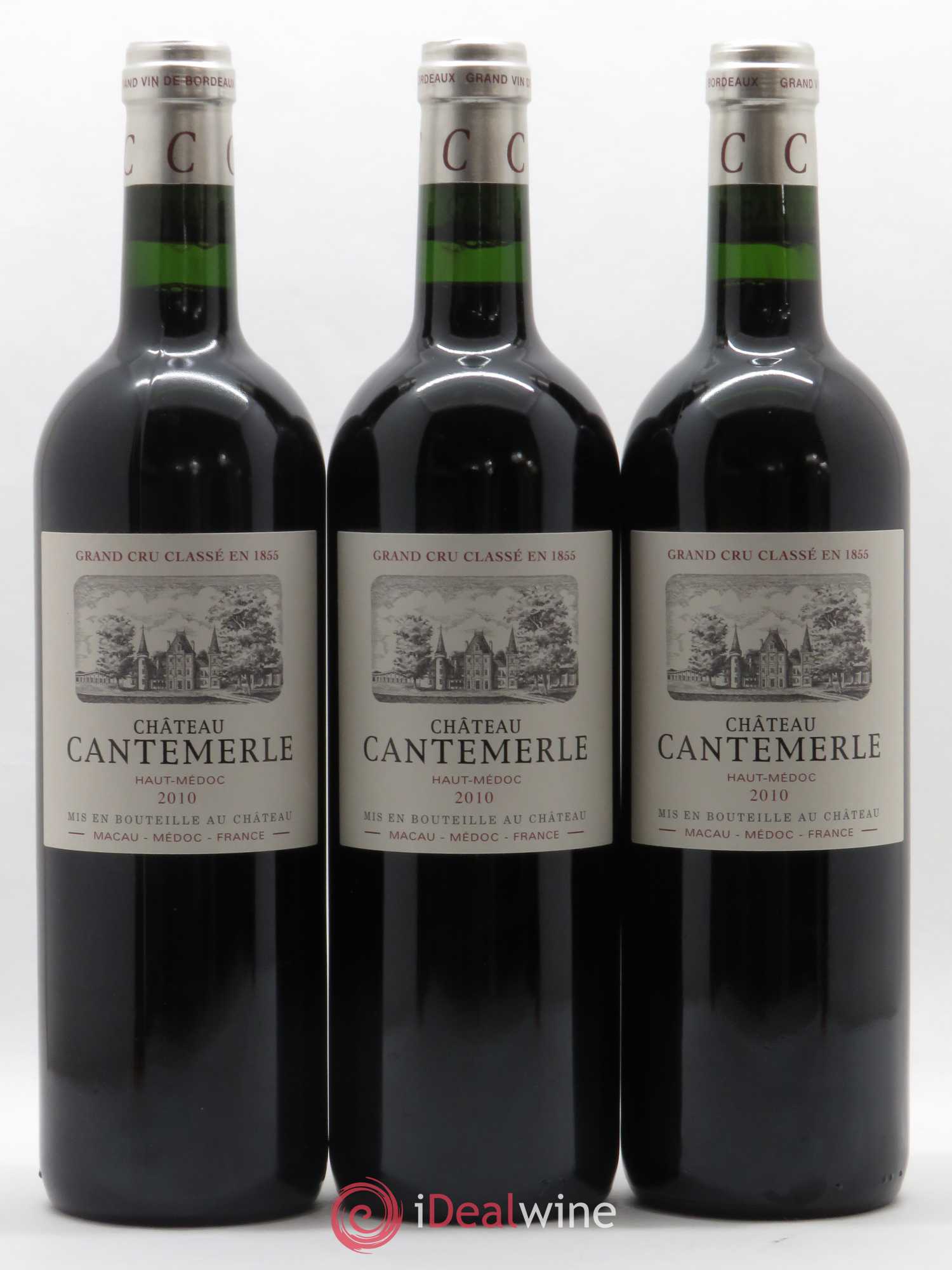 Château Cantemerle 5ème Grand Cru Classé 2010 - Lot de 12 bouteilles - 3