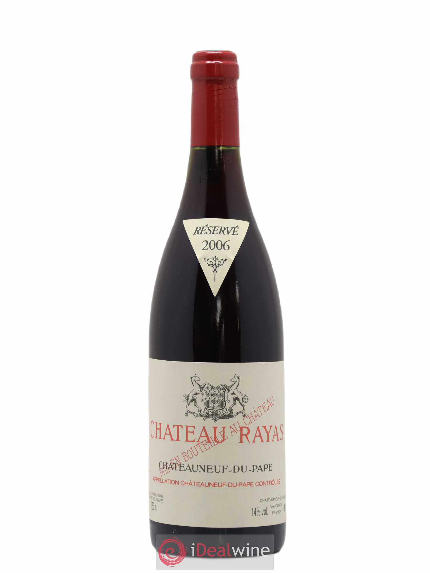 Châteauneuf-du-Pape Château Rayas Emmanuel Reynaud 2006 - Lot de 1 bouteille - 0