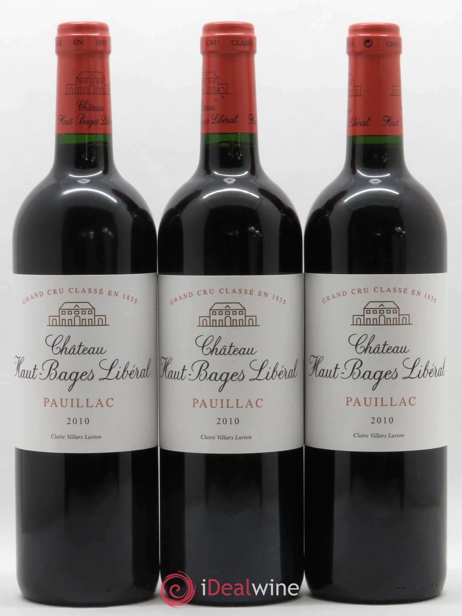 Château Haut Bages Libéral 5ème Grand Cru Classé 2010 - Lot de 6 bouteilles - 2