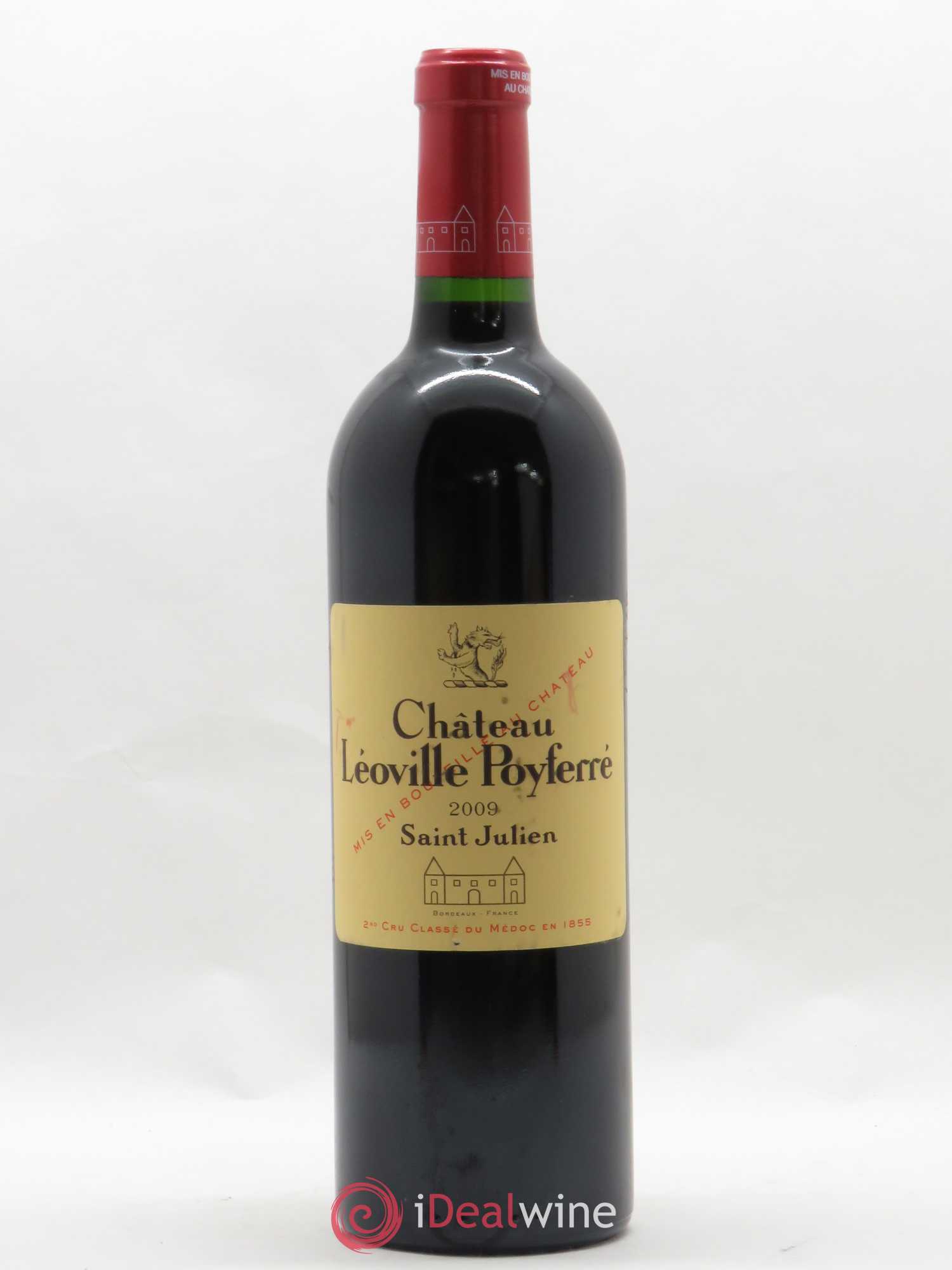 Château Léoville Poyferré 2ème Grand Cru Classé 2009 - Lot de 1 bouteille - 0
