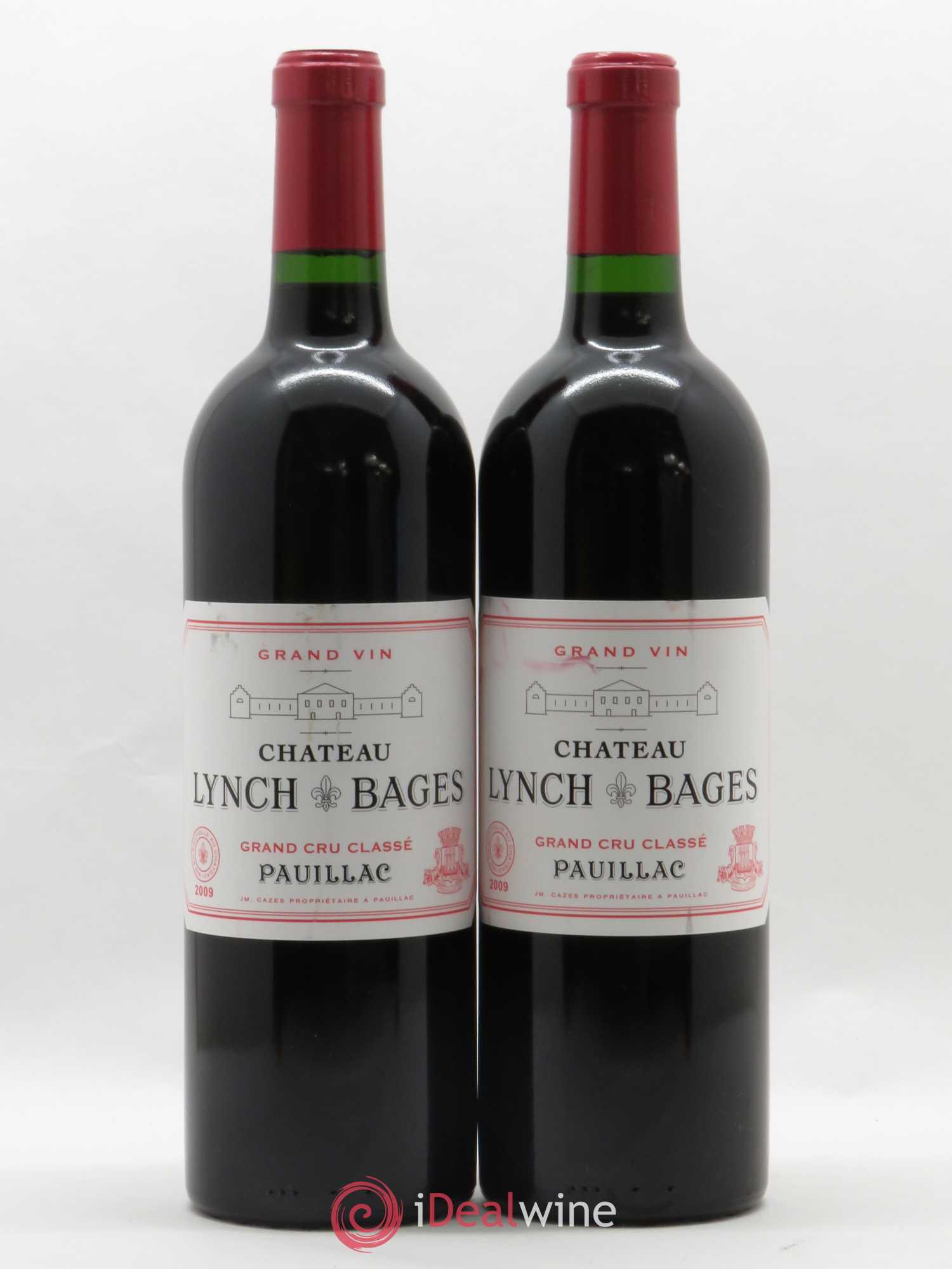 Château Lynch Bages 5ème Grand Cru Classé 2009 - Lot de 2 bouteilles - 0