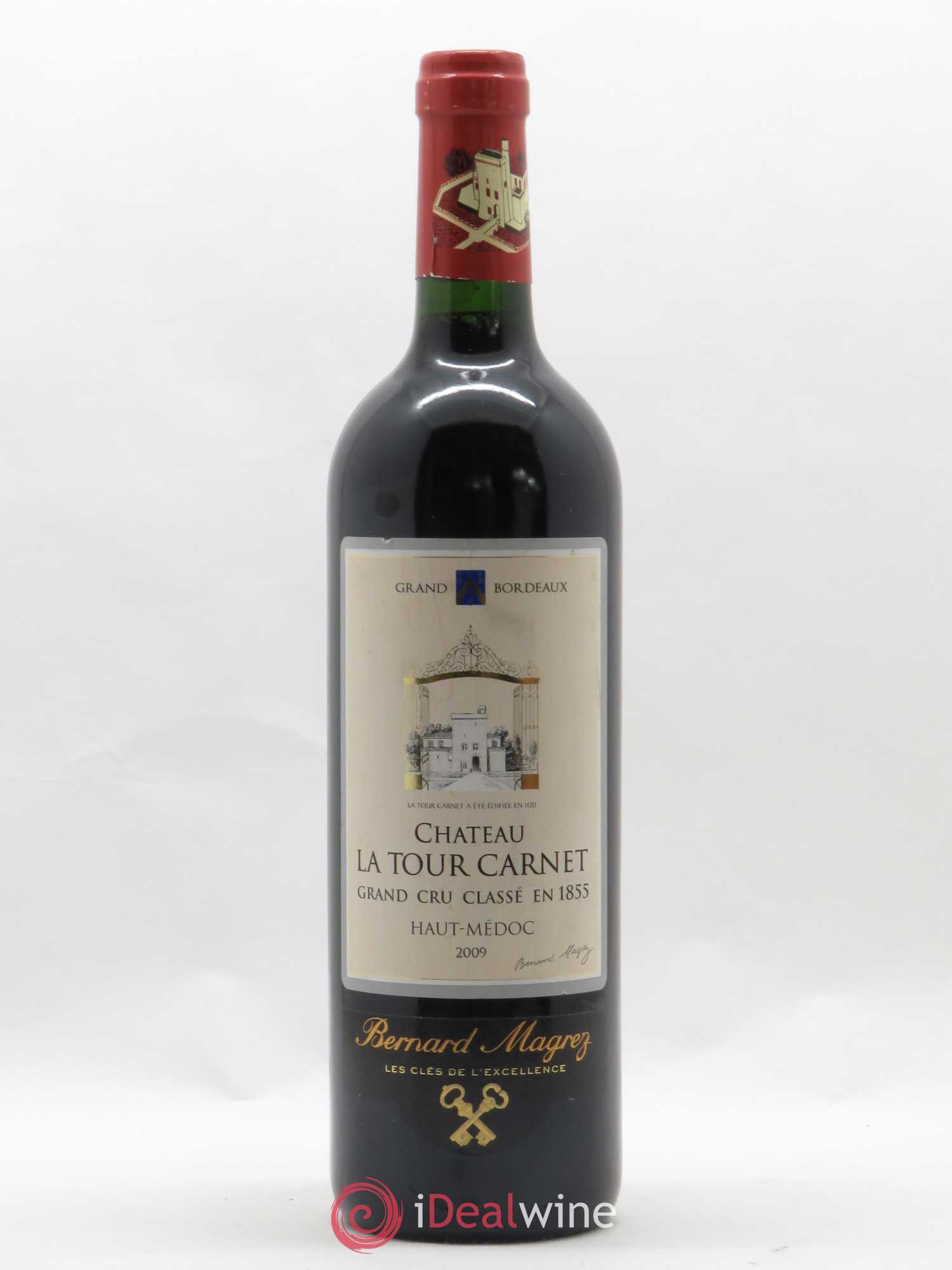 Château la Tour Carnet 4ème Grand Cru Classé 2009 - Lot de 1 bouteille - 0