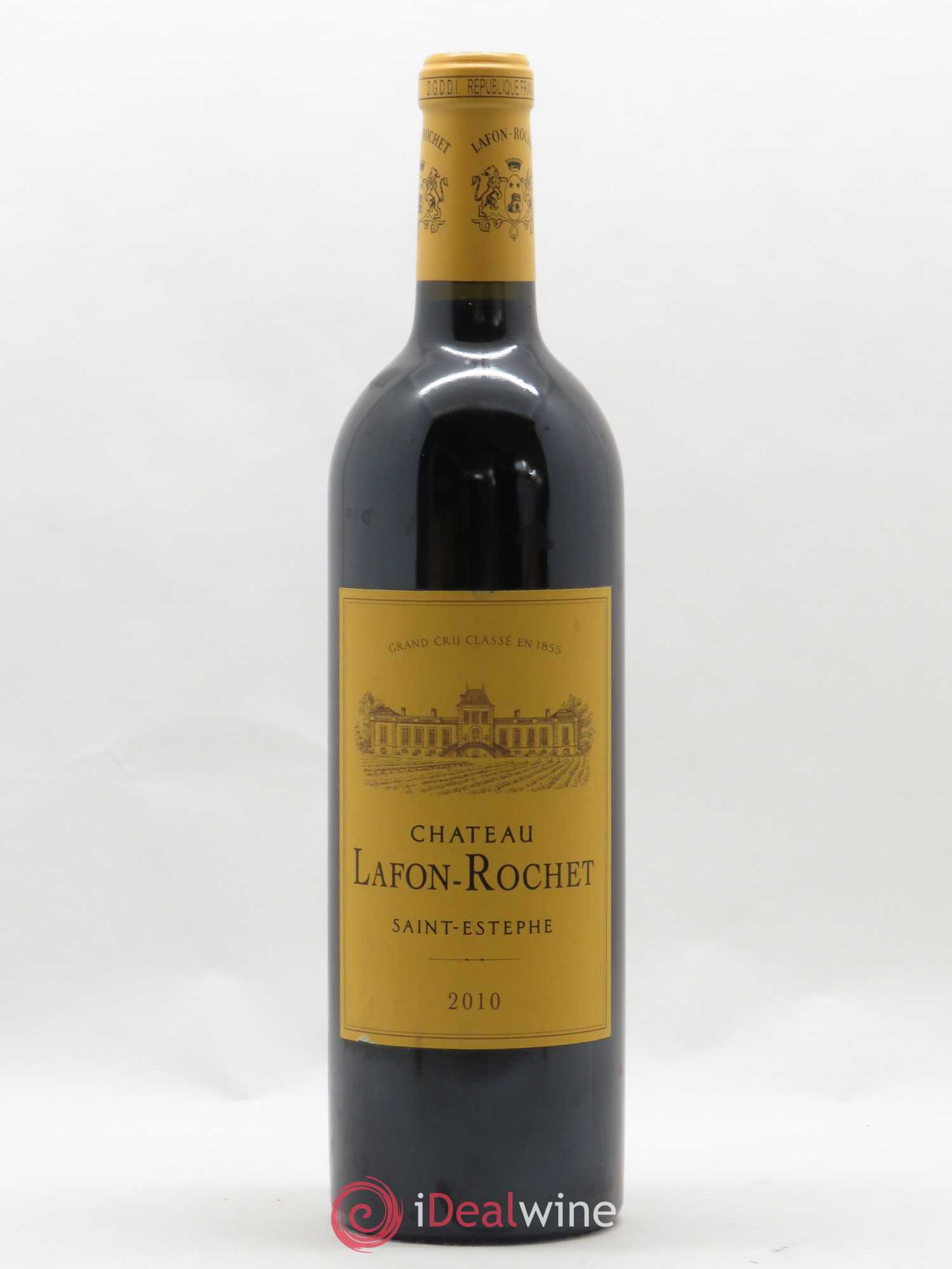 Château Lafon Rochet 4ème Grand Cru Classé 2010 - Lot de 1 bouteille - 0