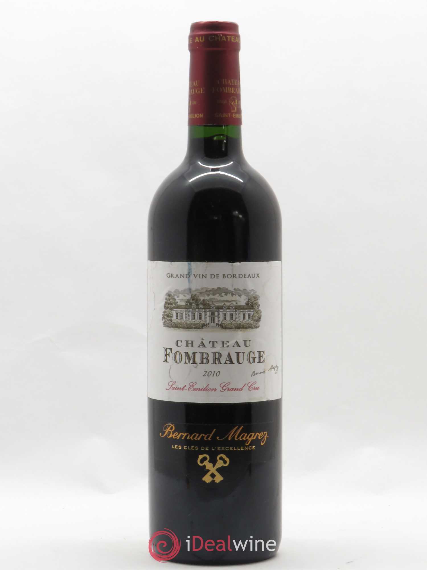 Château Fombrauge Grand Cru Classé 2010 - Lot de 1 bouteille - 0