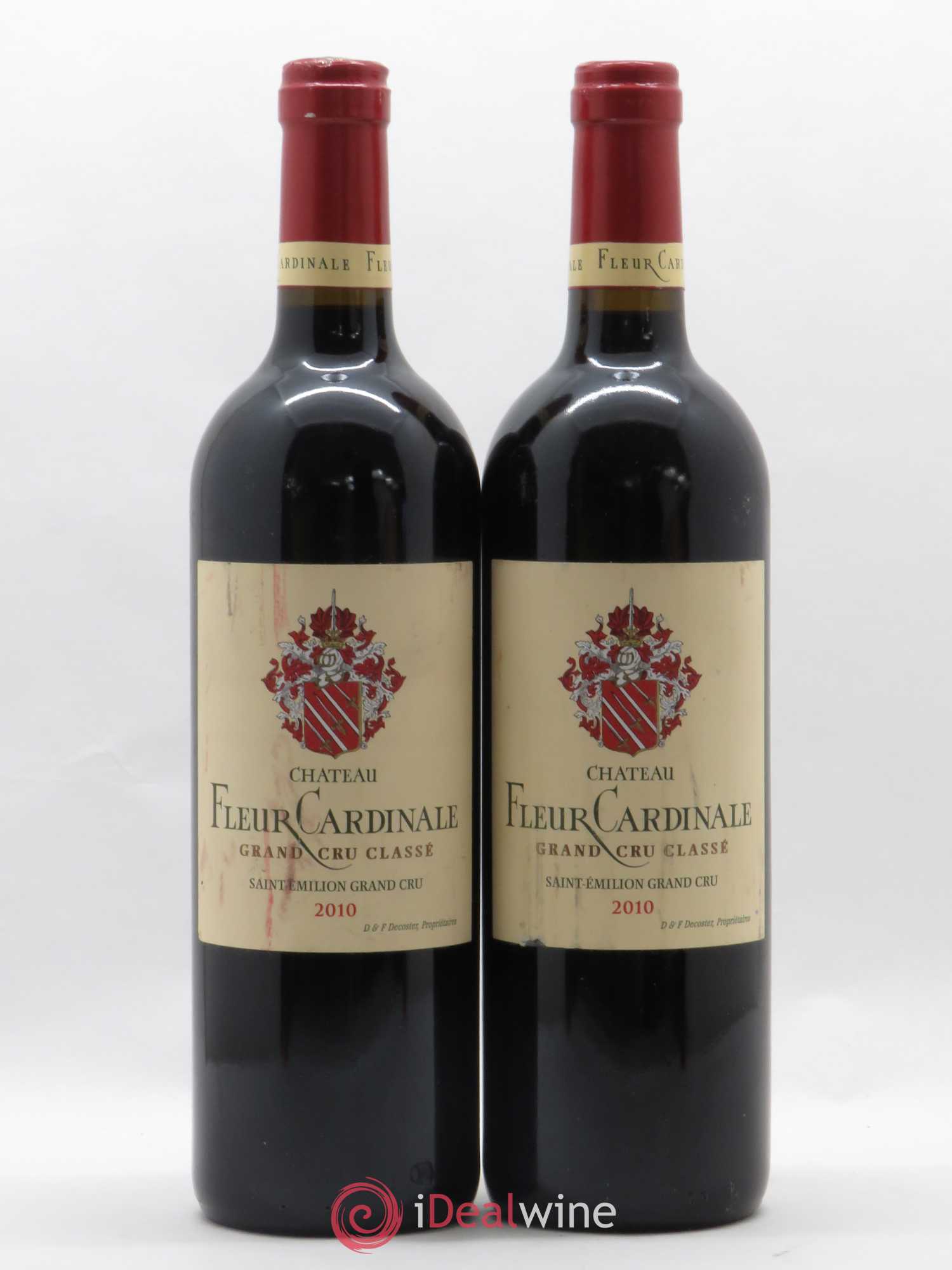Château Fleur Cardinale Grand Cru Classé 2010 - Lot de 2 bouteilles - 0