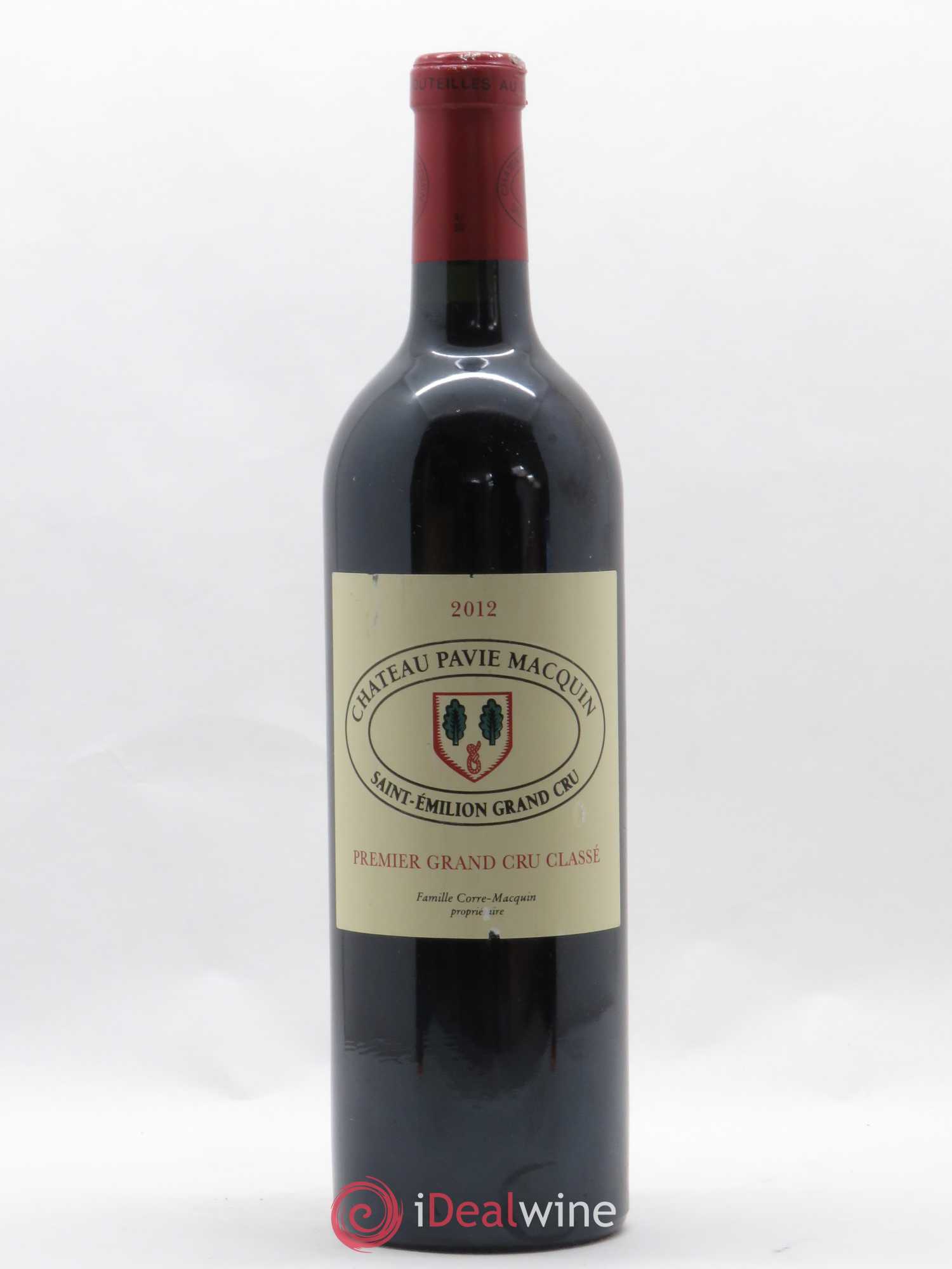 Château Pavie Macquin 1er Grand Cru Classé B 2012 - Lot de 1 bouteille - 0