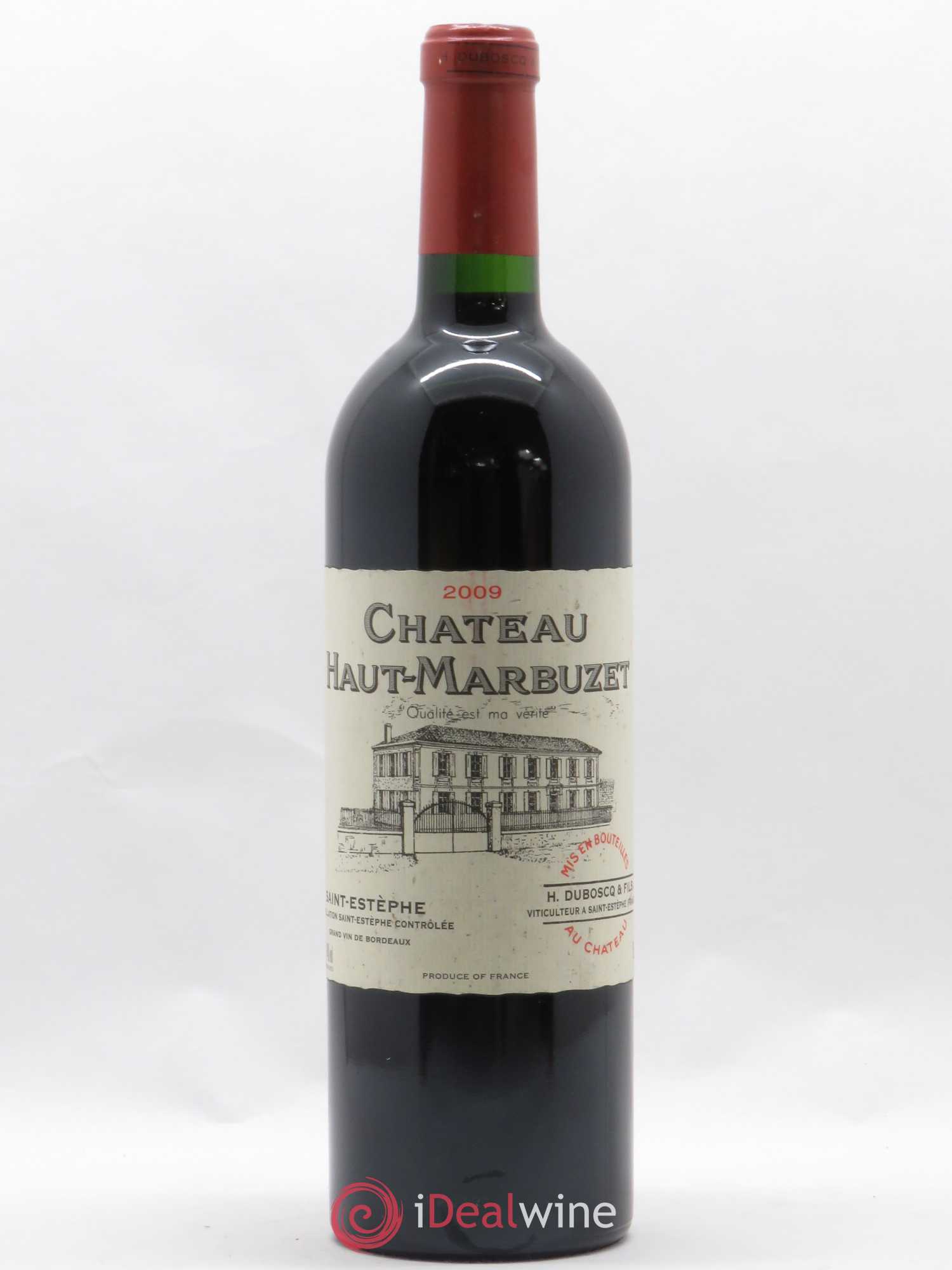 Château Haut Marbuzet 2009 - Lot de 1 bouteille - 0