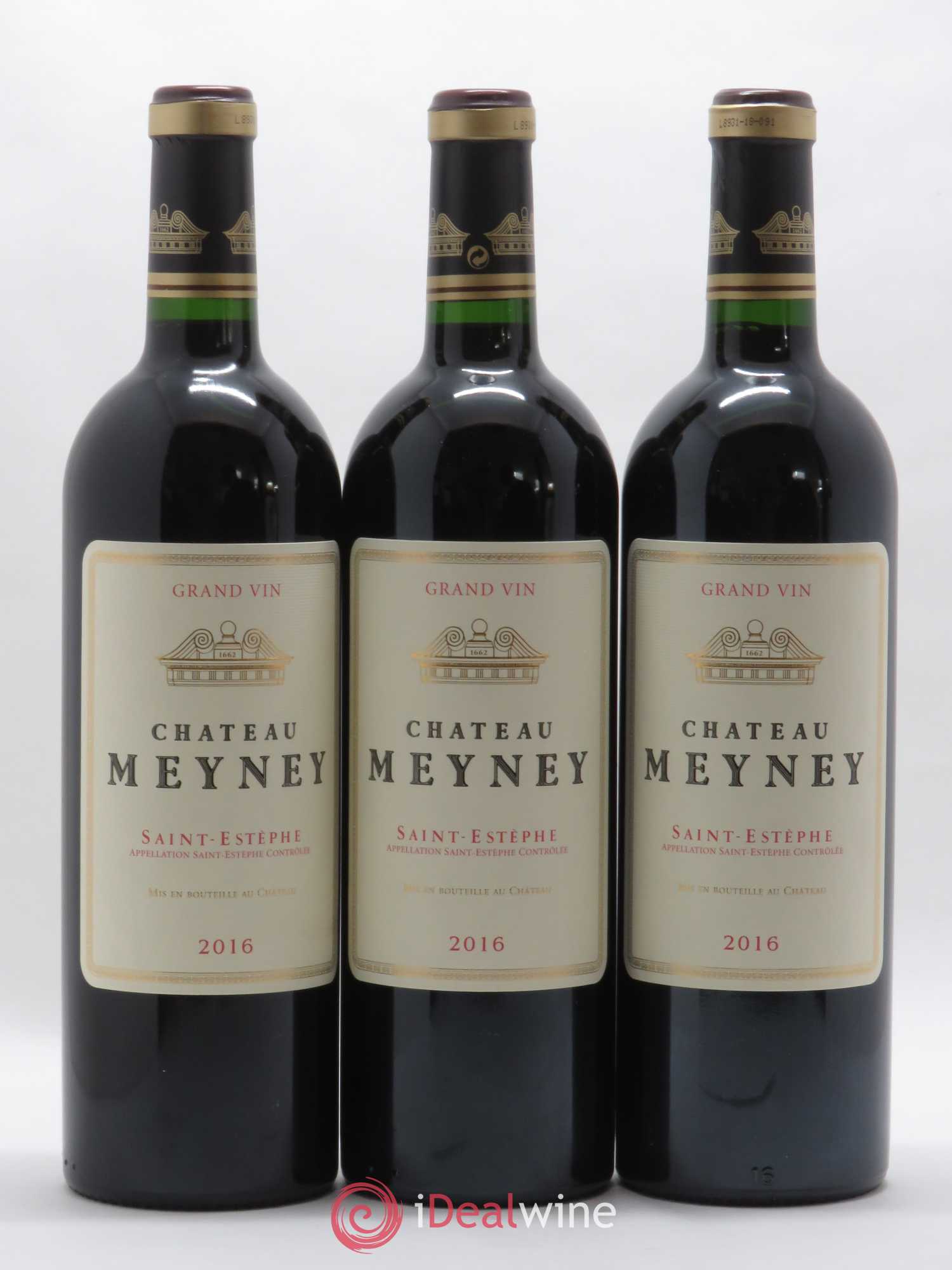 Château Meyney 2016 - Lot de 6 bouteilles - 1
