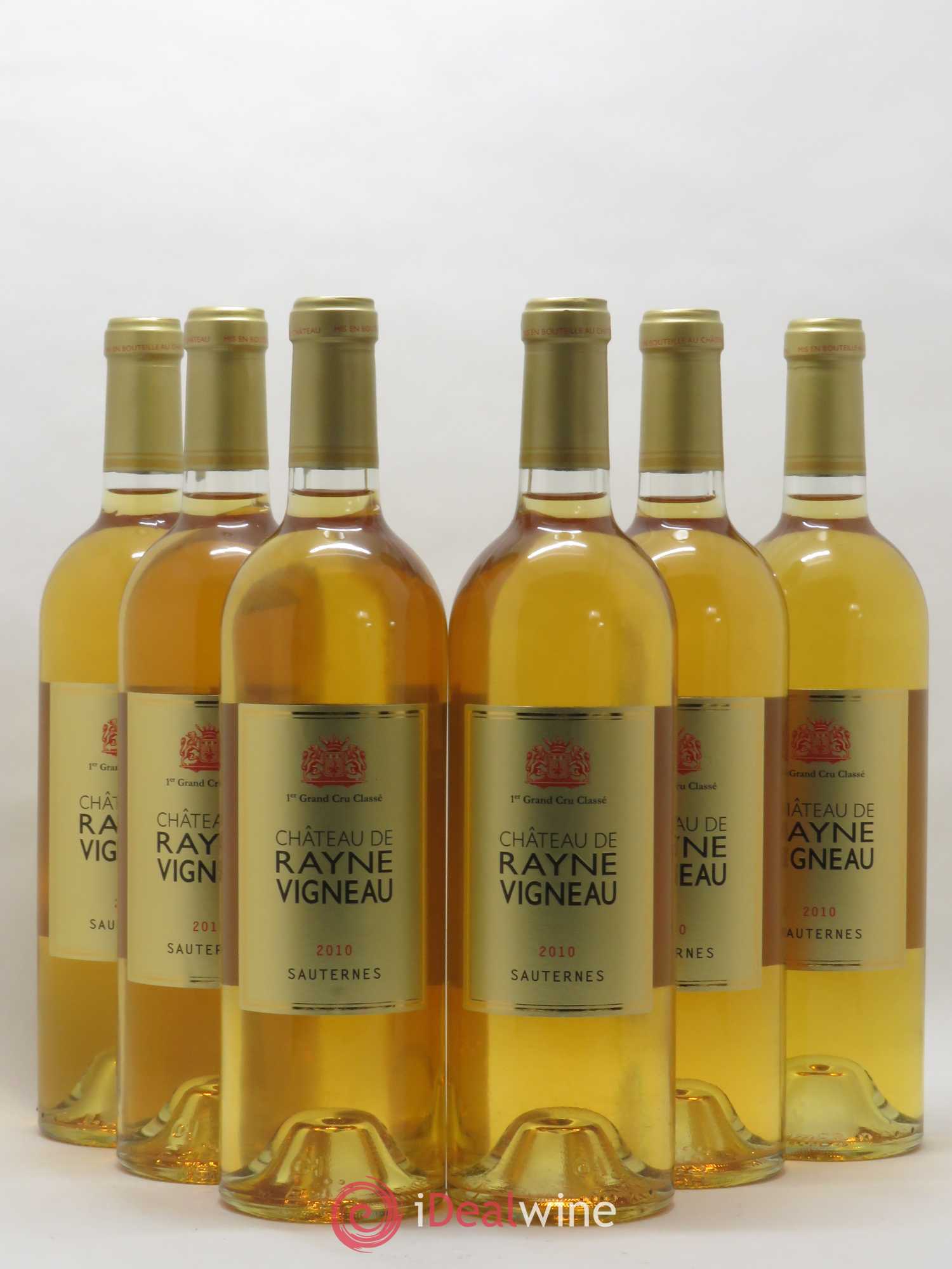 Château de Rayne Vigneau 1er Grand Cru Classé 2010 - Lotto di 6 bottiglie - 0