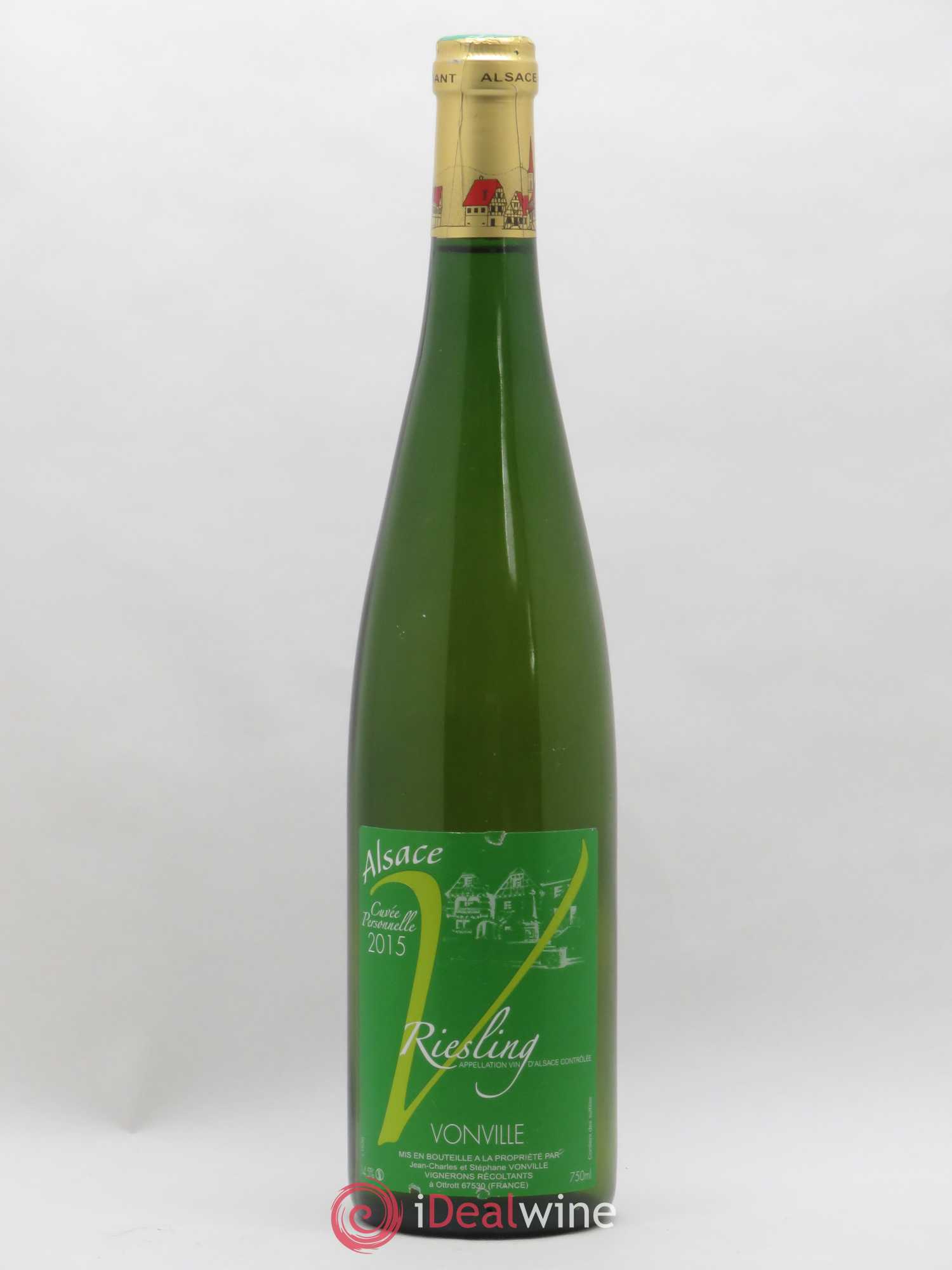 Riesling Domaine Vonville (sans prix de réserve) 2015 - Posten von 1 Flasche - 0