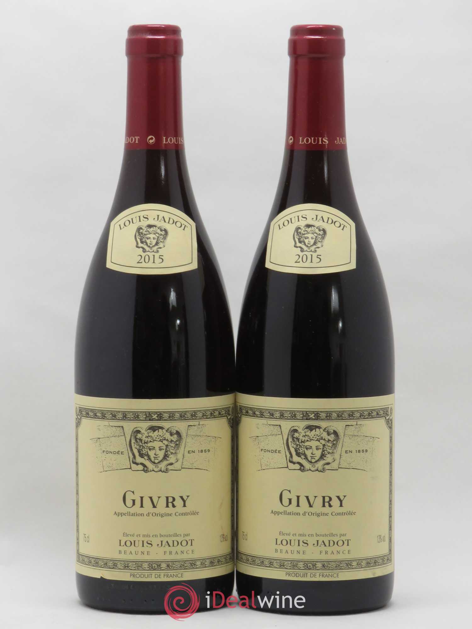 Givry Louis Jadot 2015 - Lot de 2 bouteilles - 0
