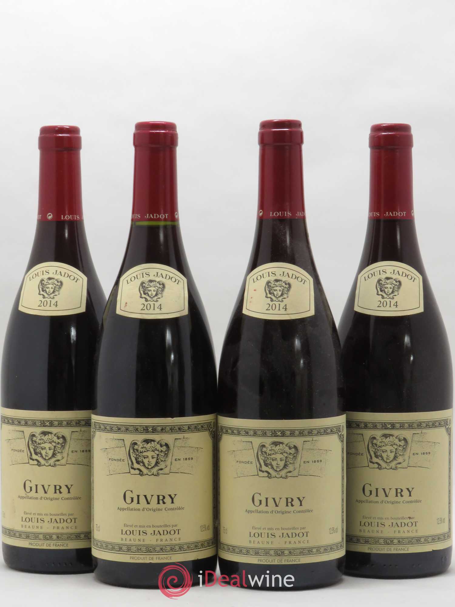 Givry Louis Jadot 2014 - Lot de 4 bouteilles - 0