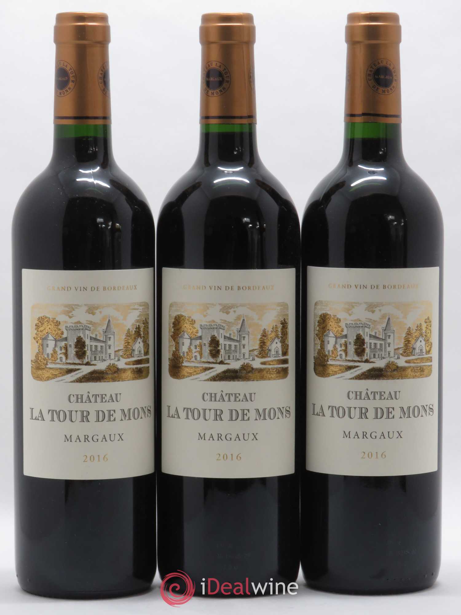 Château la Tour de Mons Cru Bourgeois 2016 - Lot de 6 bouteilles - 2