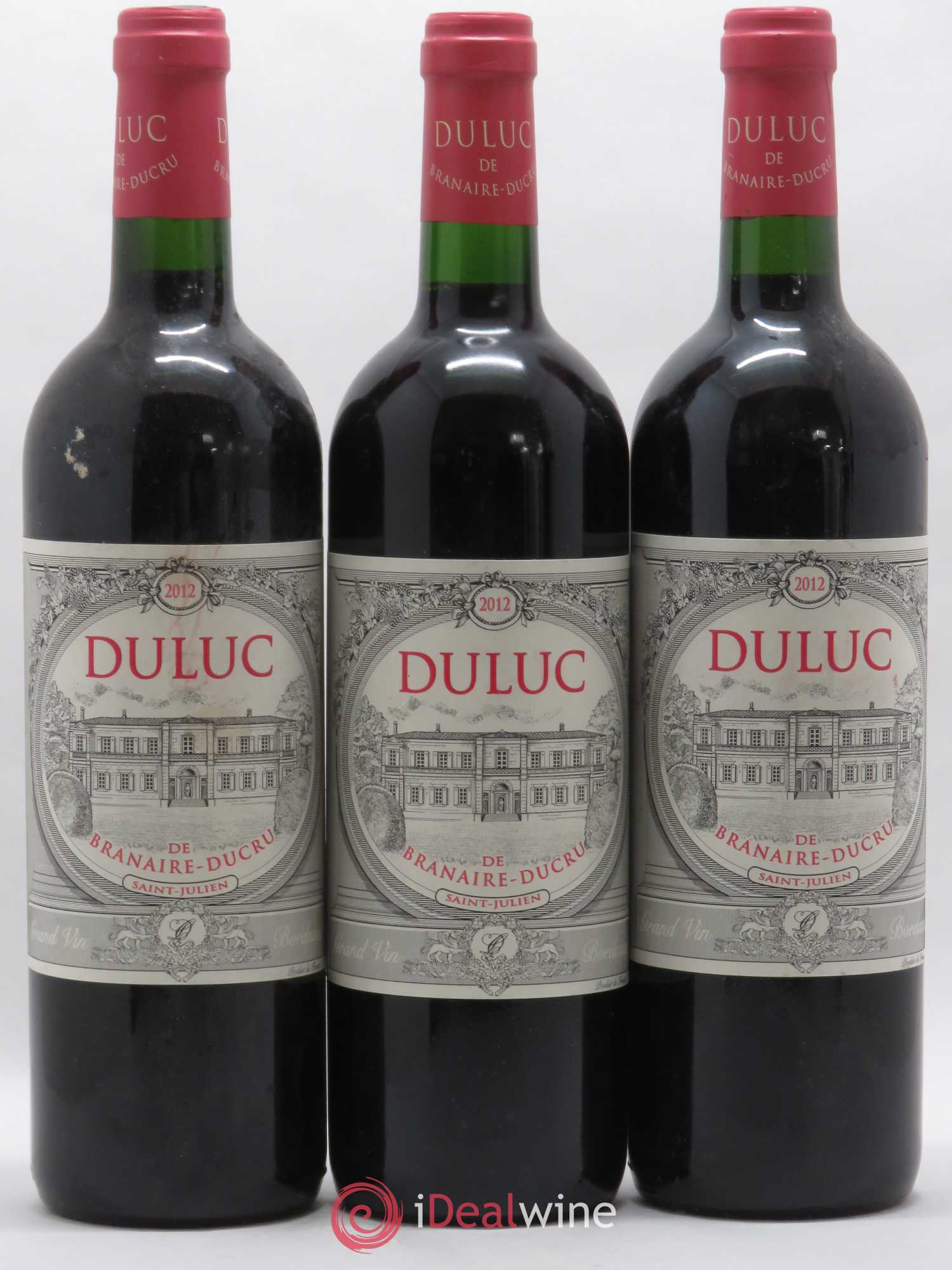 Duluc de Branaire Second Vin 2012 - Lot de 6 bouteilles - 1