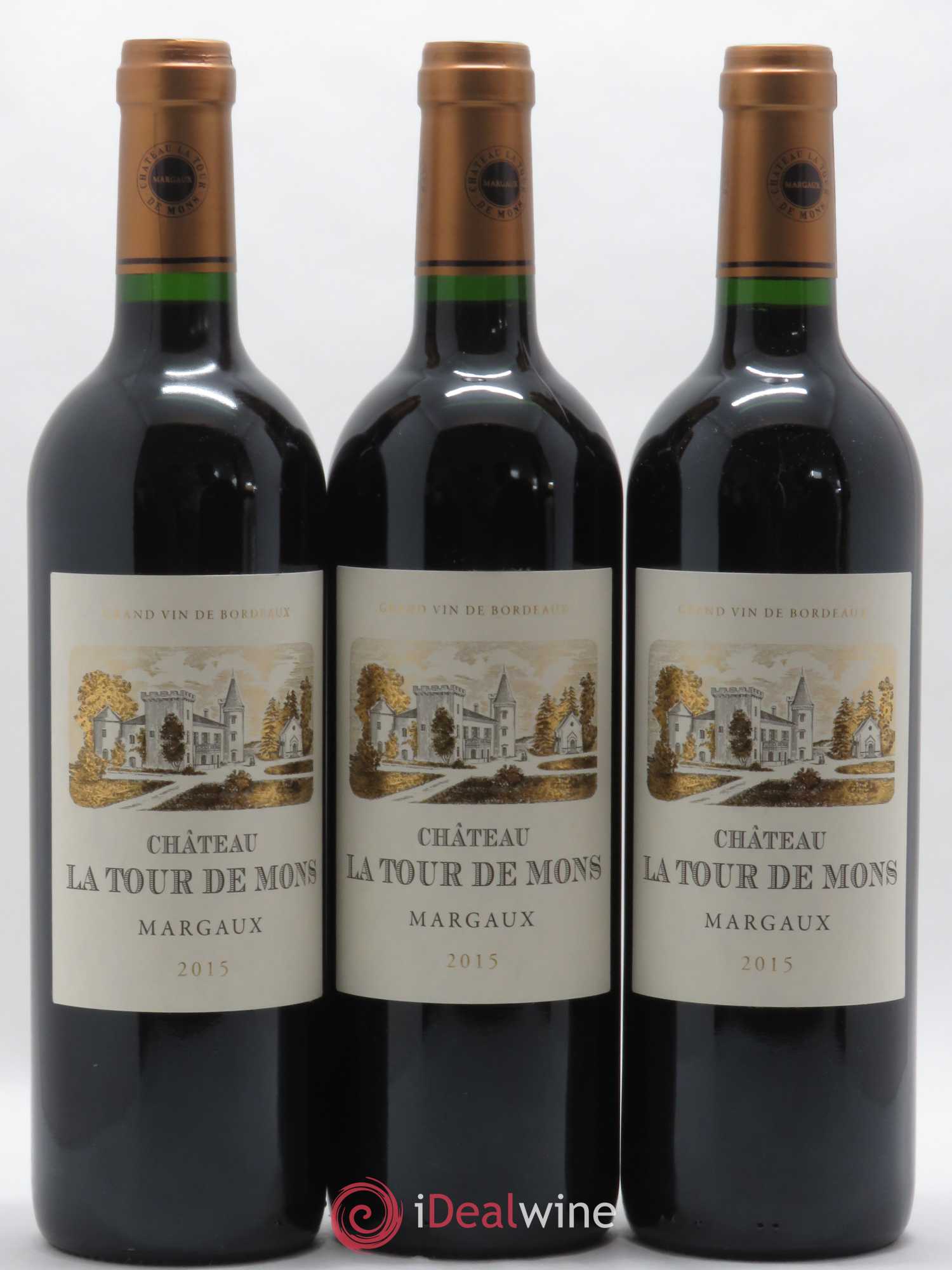 Château la Tour de Mons Cru Bourgeois 2015 - Lot de 6 bouteilles - 1