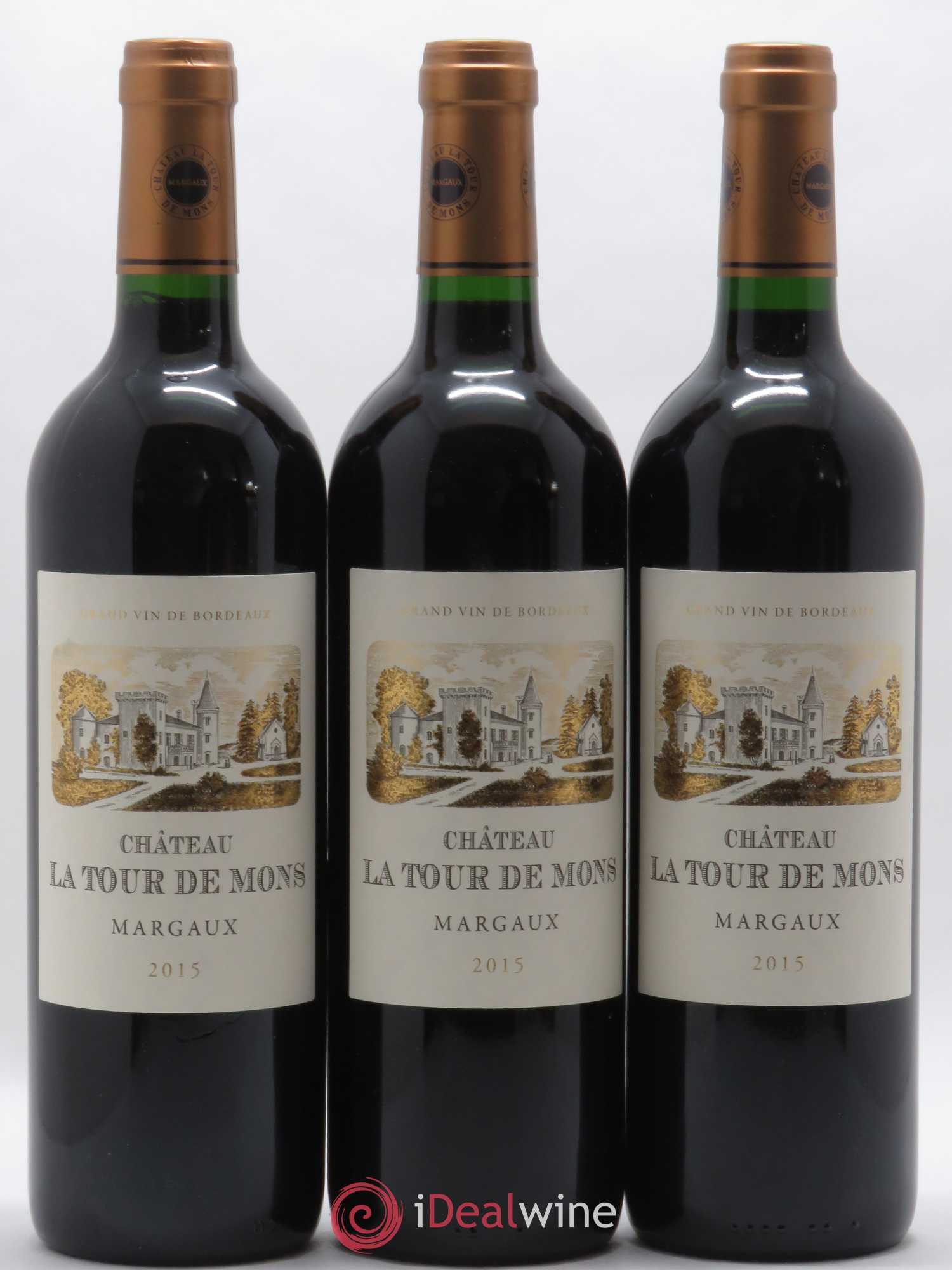 Château la Tour de Mons Cru Bourgeois 2015 - Lot de 6 bouteilles - 2
