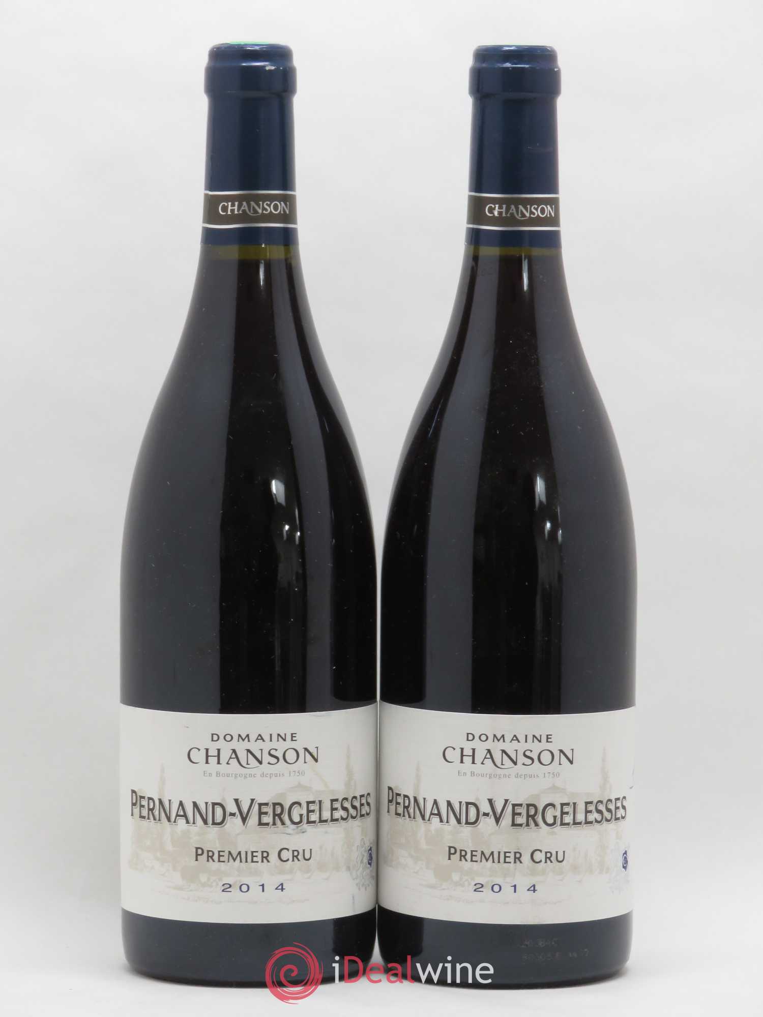 Pernand-Vergelesses Domaine Chanson 1er Cru 2014 - Posten von 2 Flaschen - 0