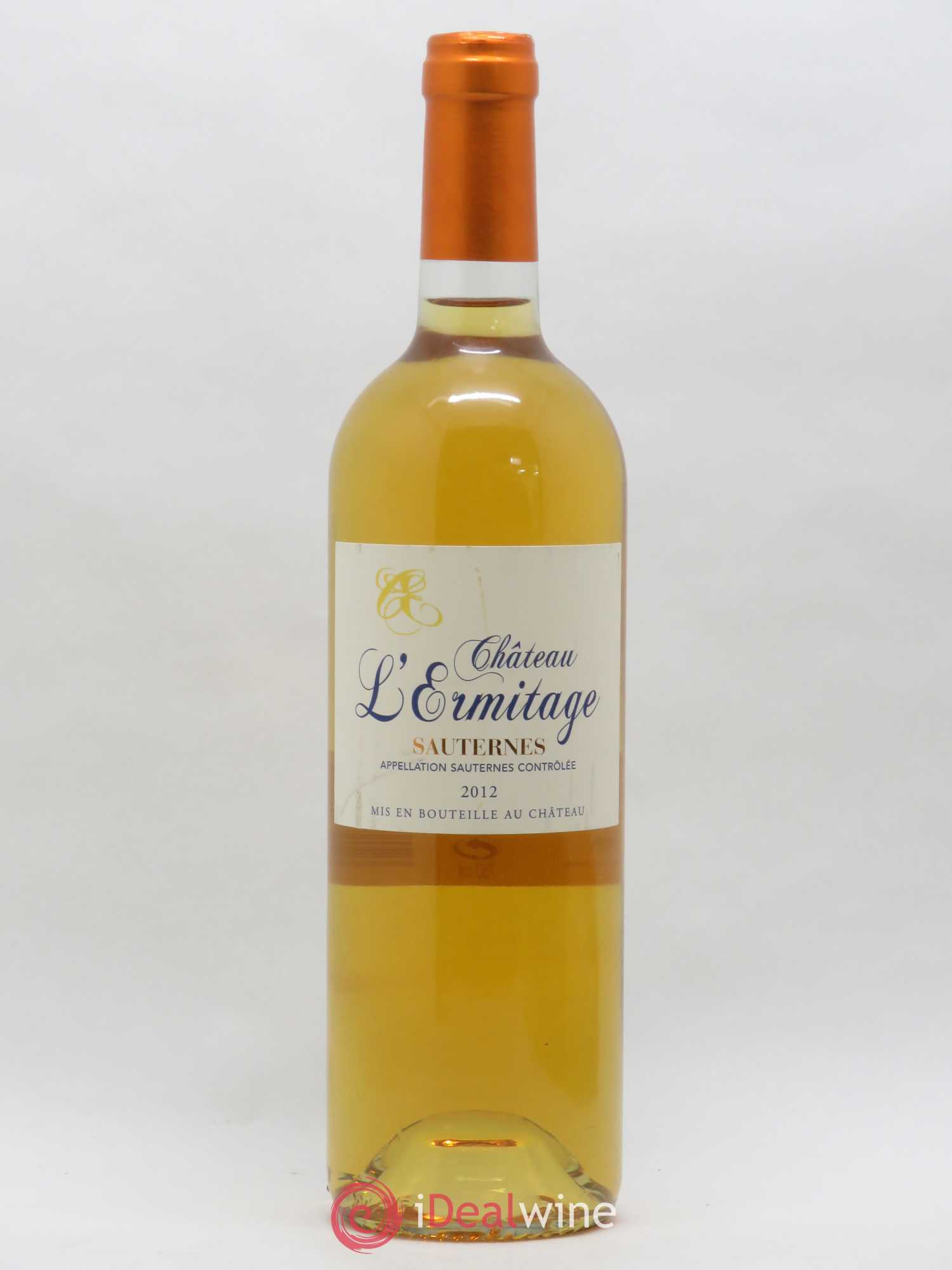 Sauternes Château l'Ermitage (sans prix de réserve) 2012 - Posten von 1 Flasche - 0