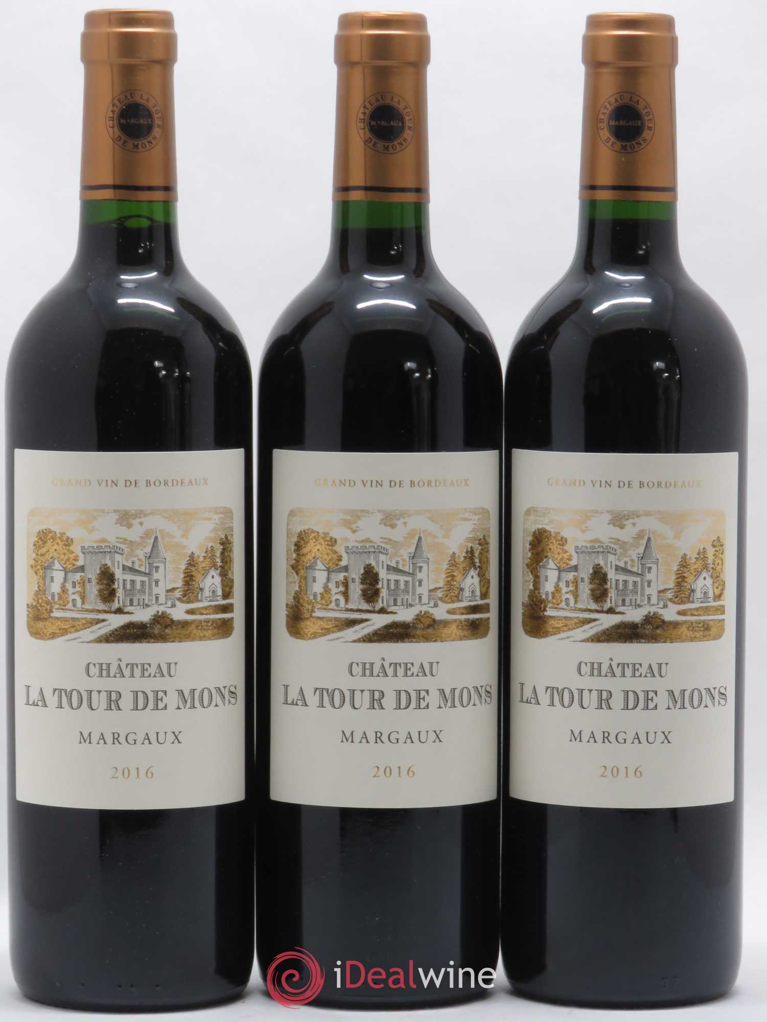 Château la Tour de Mons Cru Bourgeois 2016 - Lot de 6 bouteilles - 2