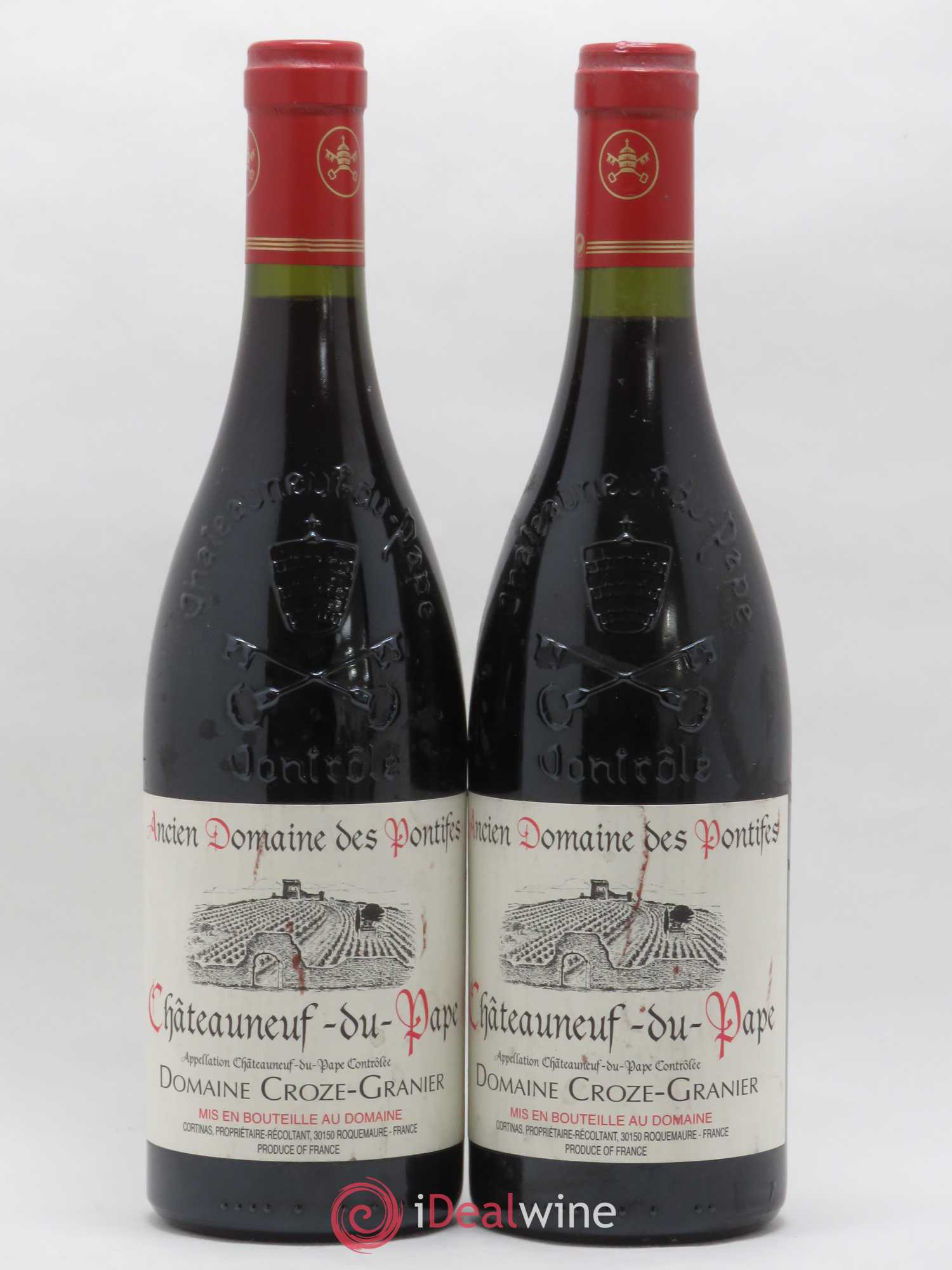 Châteauneuf-du-Pape Crozes-Granier 2014 - Lot de 2 bouteilles - 0