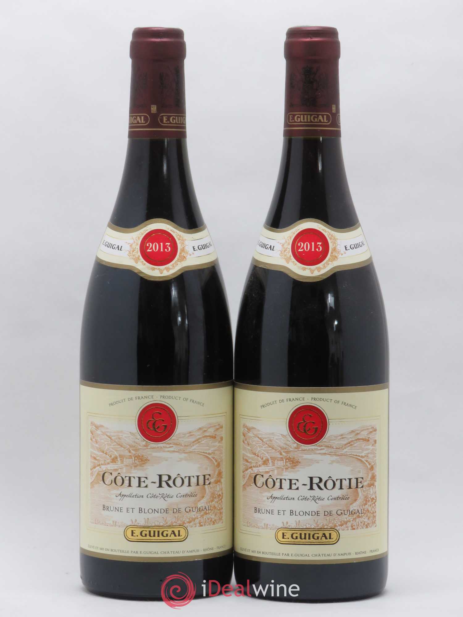 Côte-Rôtie Côtes Brune et Blonde Guigal 2013 - Lot de 2 bouteilles - 0