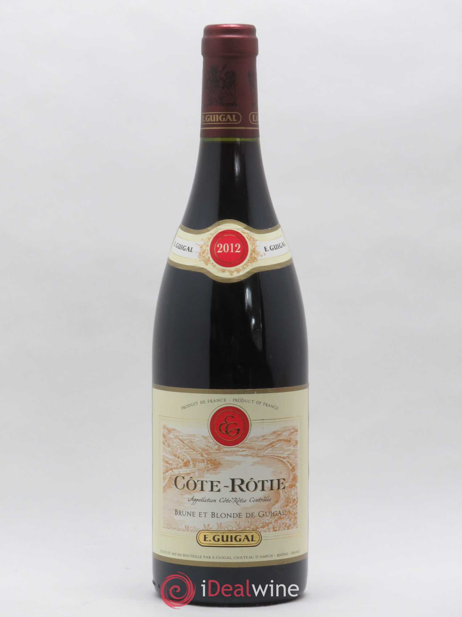 Côte-Rôtie Côtes Brune et Blonde Guigal 2012 - Lot de 1 bouteille - 0