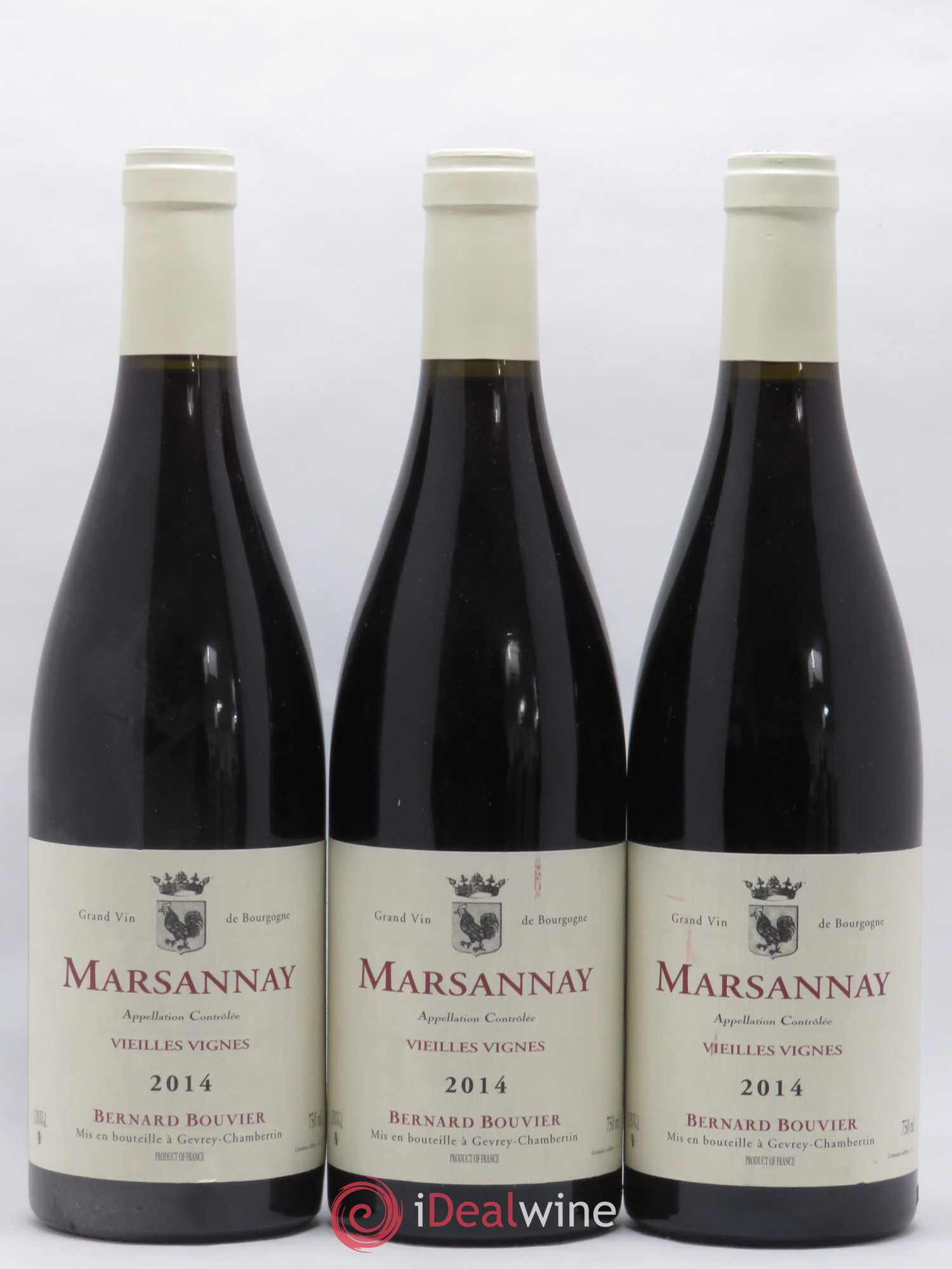 Marsannay Vieilles vignes Bernard Bouvier 2014 - Posten von 6 Flaschen - 2