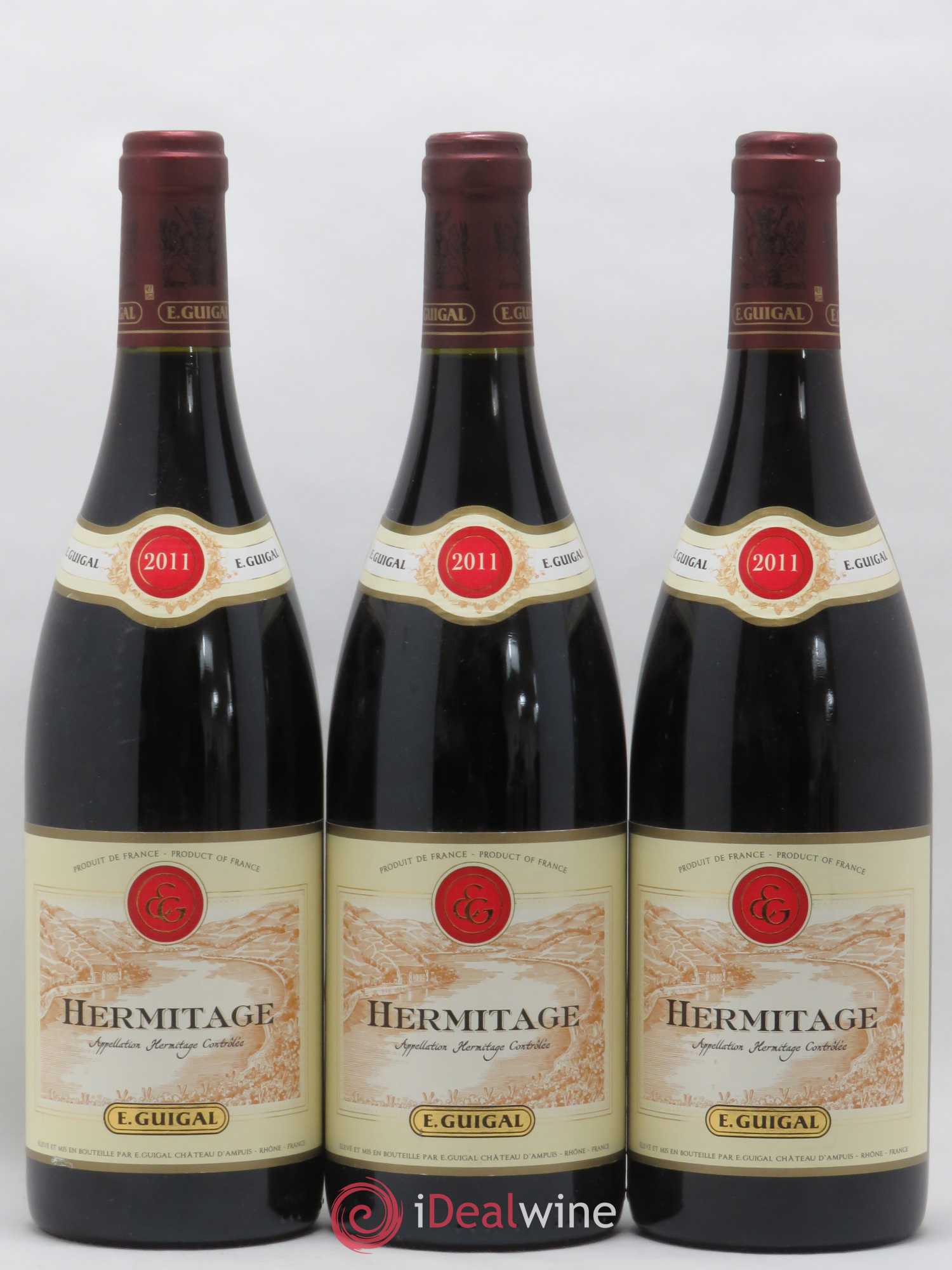 Hermitage Guigal 2011 - Lot de 6 bouteilles - 1
