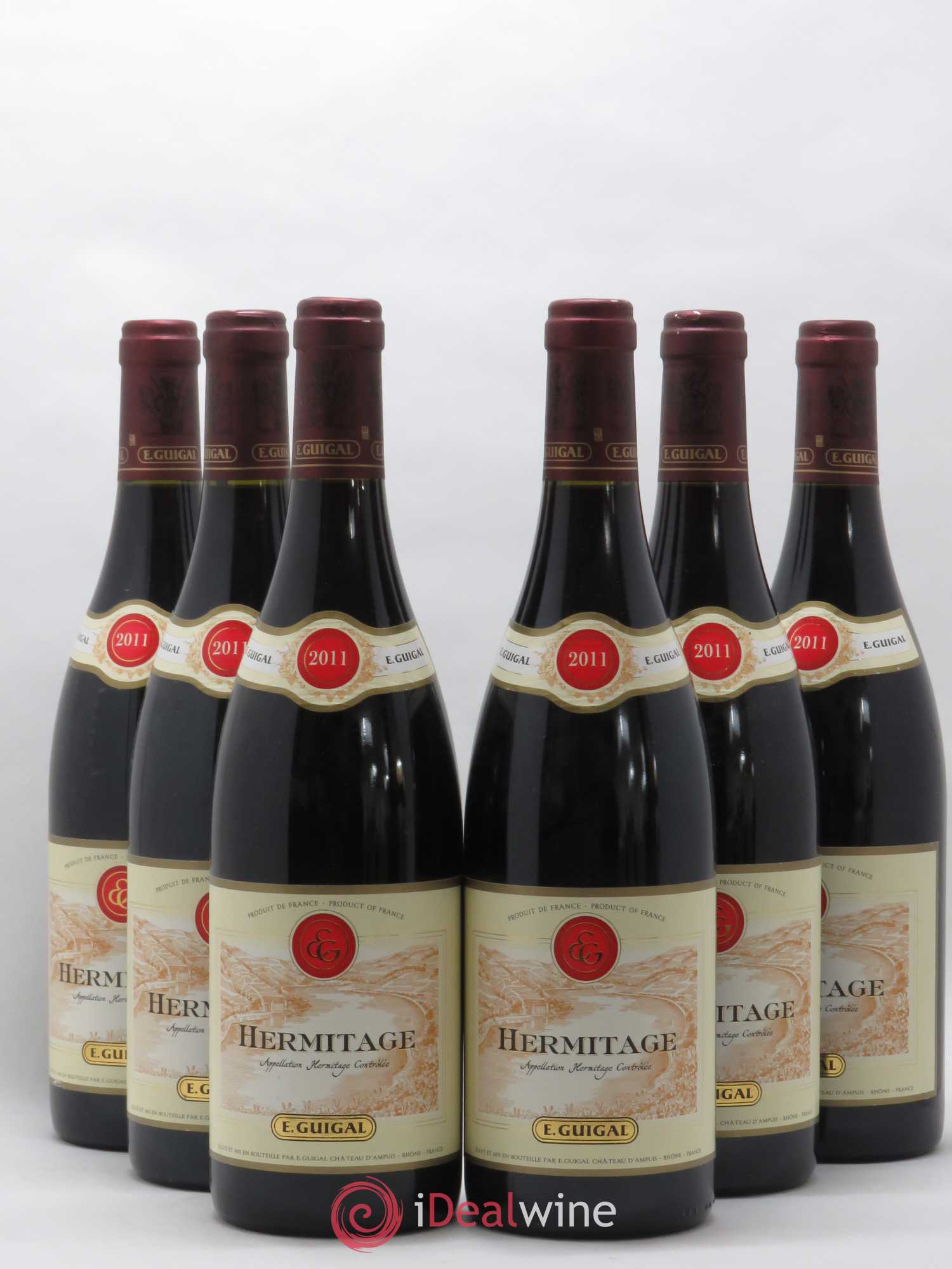 Hermitage Guigal 2011 - Lot de 6 bouteilles - 0