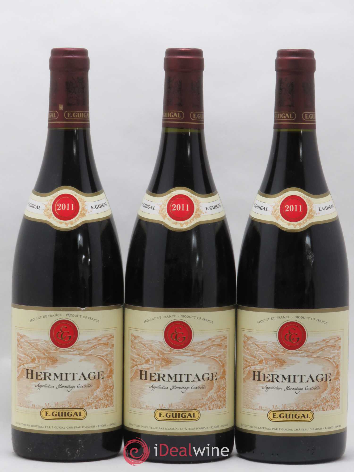 Hermitage Guigal 2011 - Lot de 3 bouteilles - 0