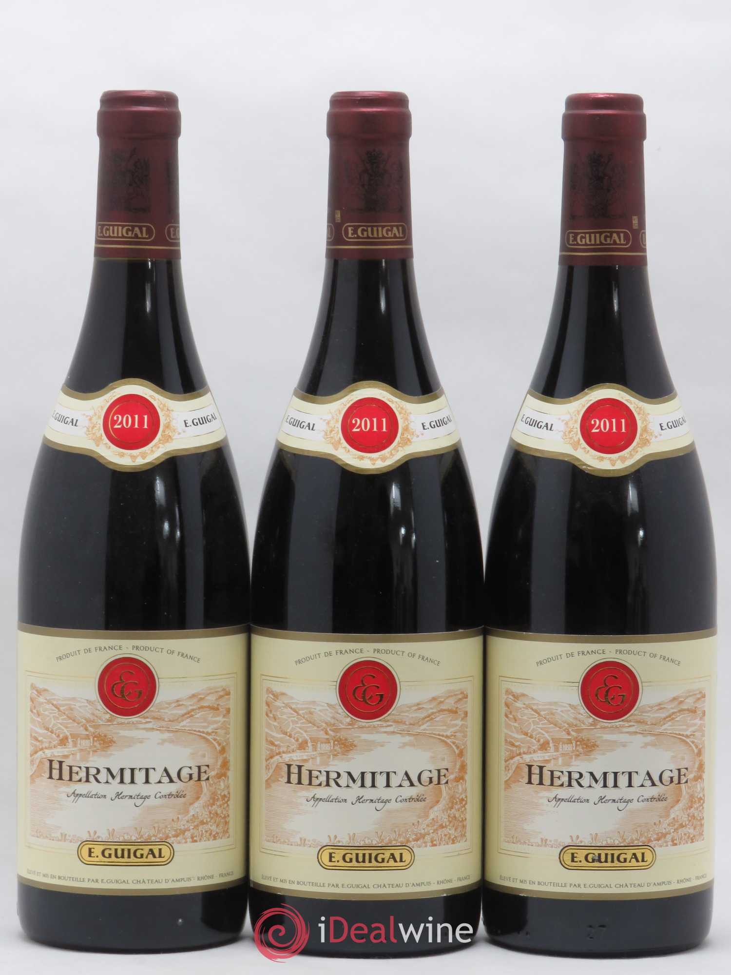 Hermitage Guigal 2011 - Lot de 3 bouteilles - 0