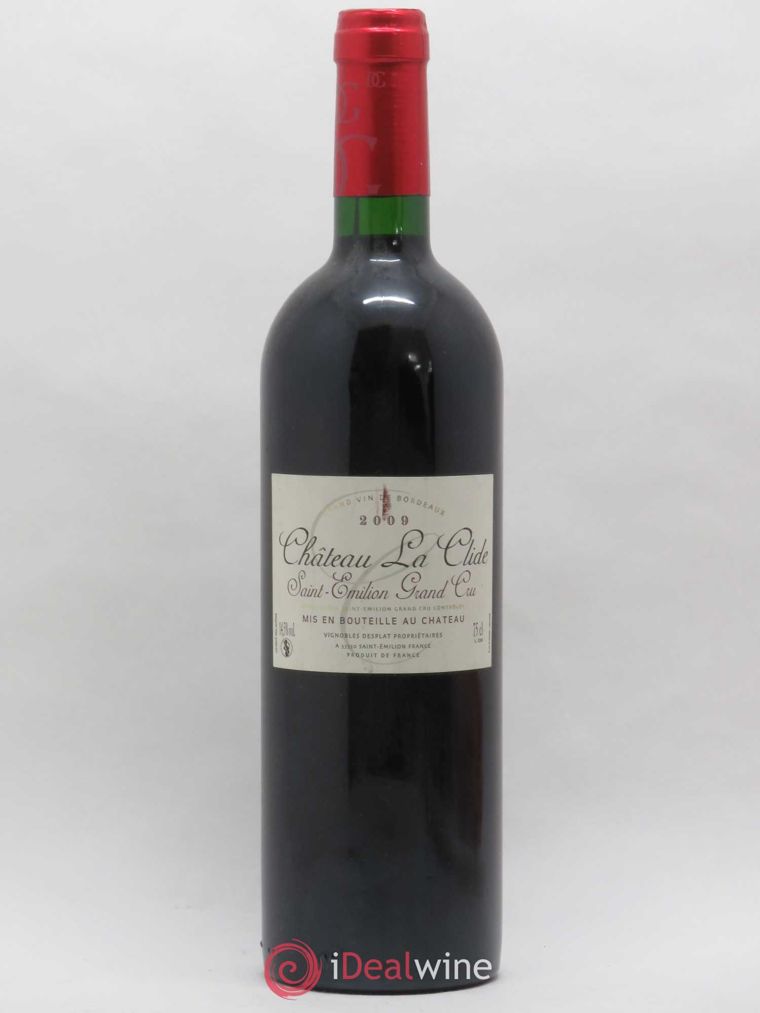Saint-Émilion Grand Cru Château La Clide 2009 - Lot de 1 bouteille - 0