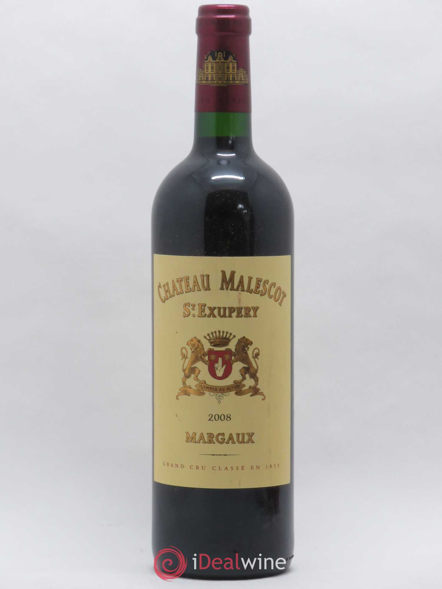 Château Malescot Saint-Exupéry 3ème Grand Cru Classé 2008 - Lot de 1 bouteille - 0