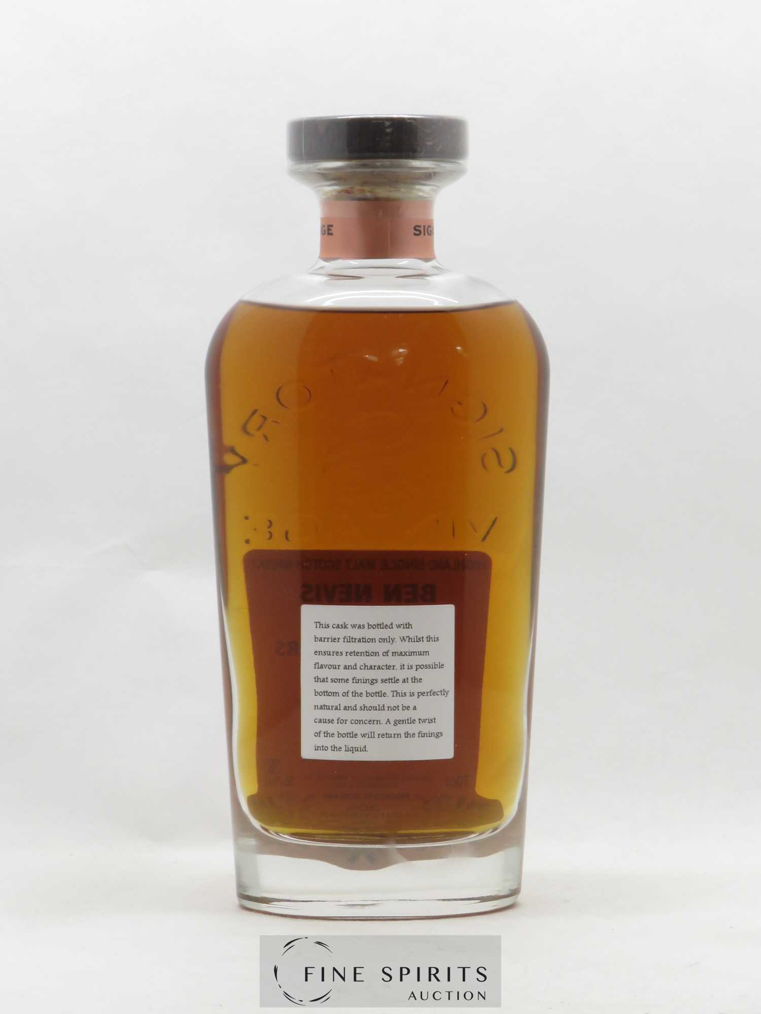 Ben Nevis 27 years 1990 Signatory Vintage 30th Anniversary Cask 1505 N°143 - Lot de 1 bouteille - 3
