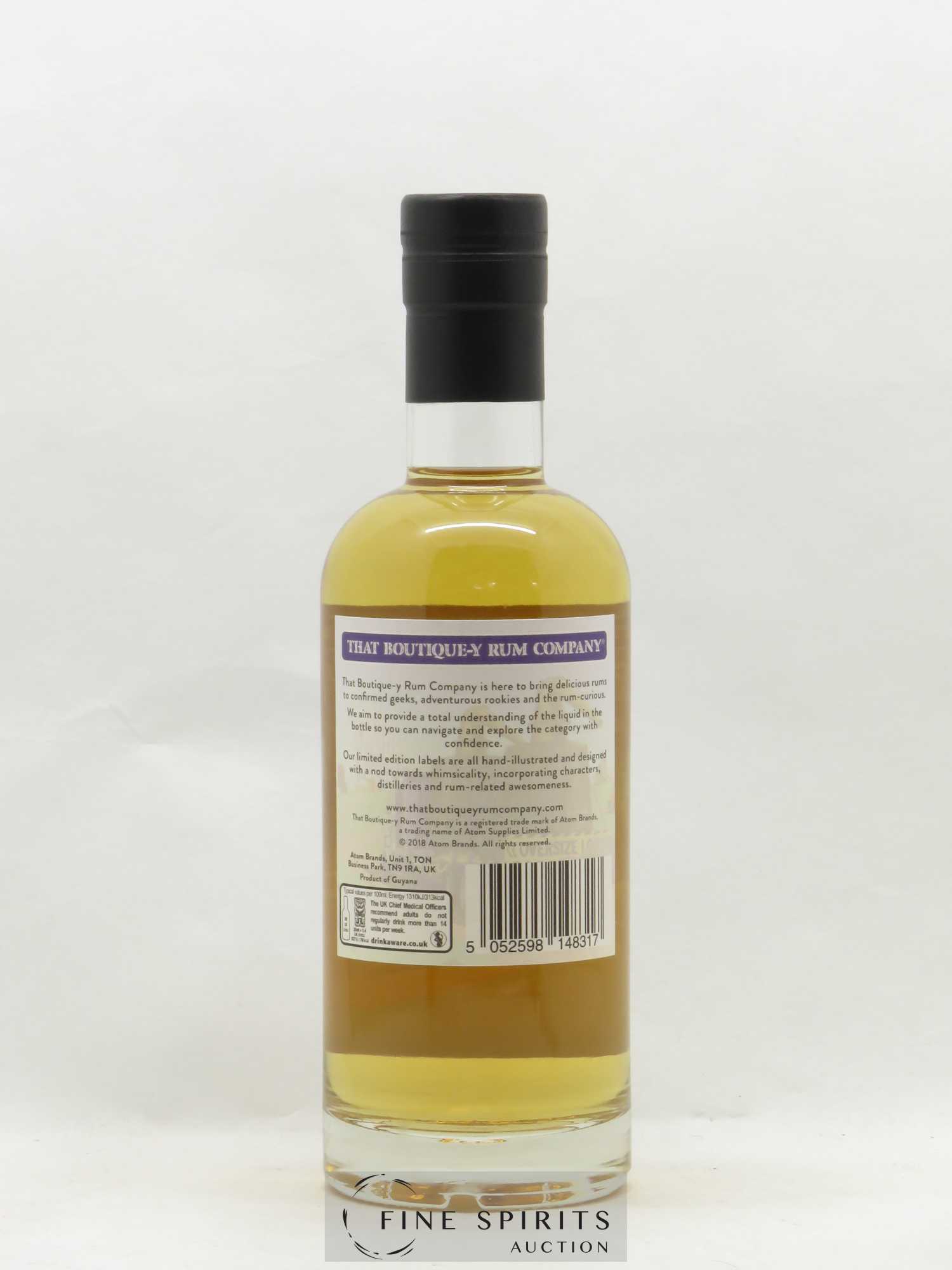 Rhum Diamond Distillery 9 years That Boutique-Y Rum Company Port Mourant Still N°11 50CL - Posten von 1 Flasche - 1