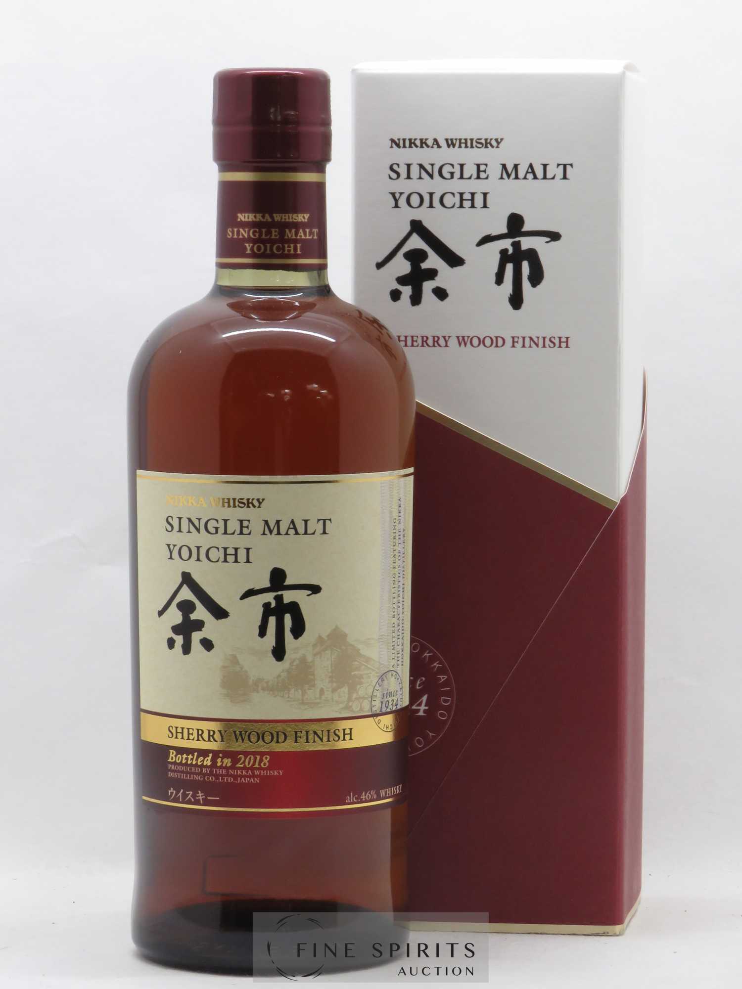 Yoichi Of. Sherry Wood Finish 2018 Release Nikka Whisky - Lot de 1 bouteille - 0