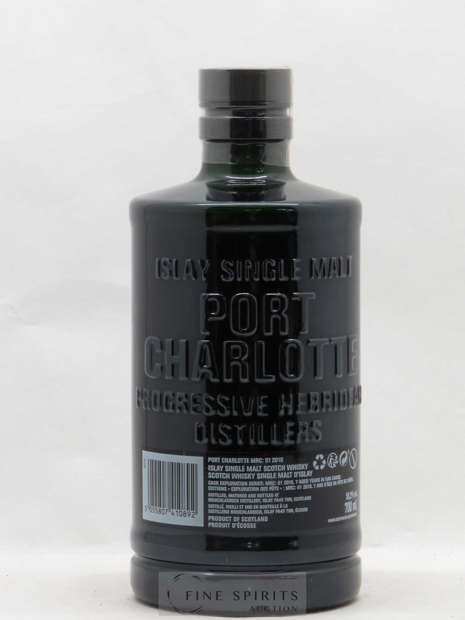 Port Charlotte 2010 Of. MRC O1 Heavily Peated - Lot de 1 bouteille - 2