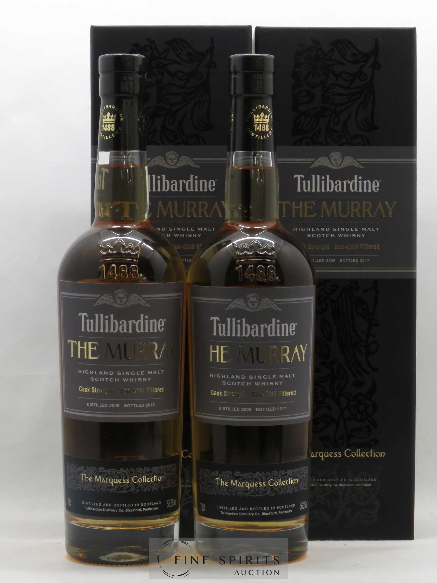Tullibardine 2005 Of. The Murray Cask Strength - Lot de 2 bouteilles - 0
