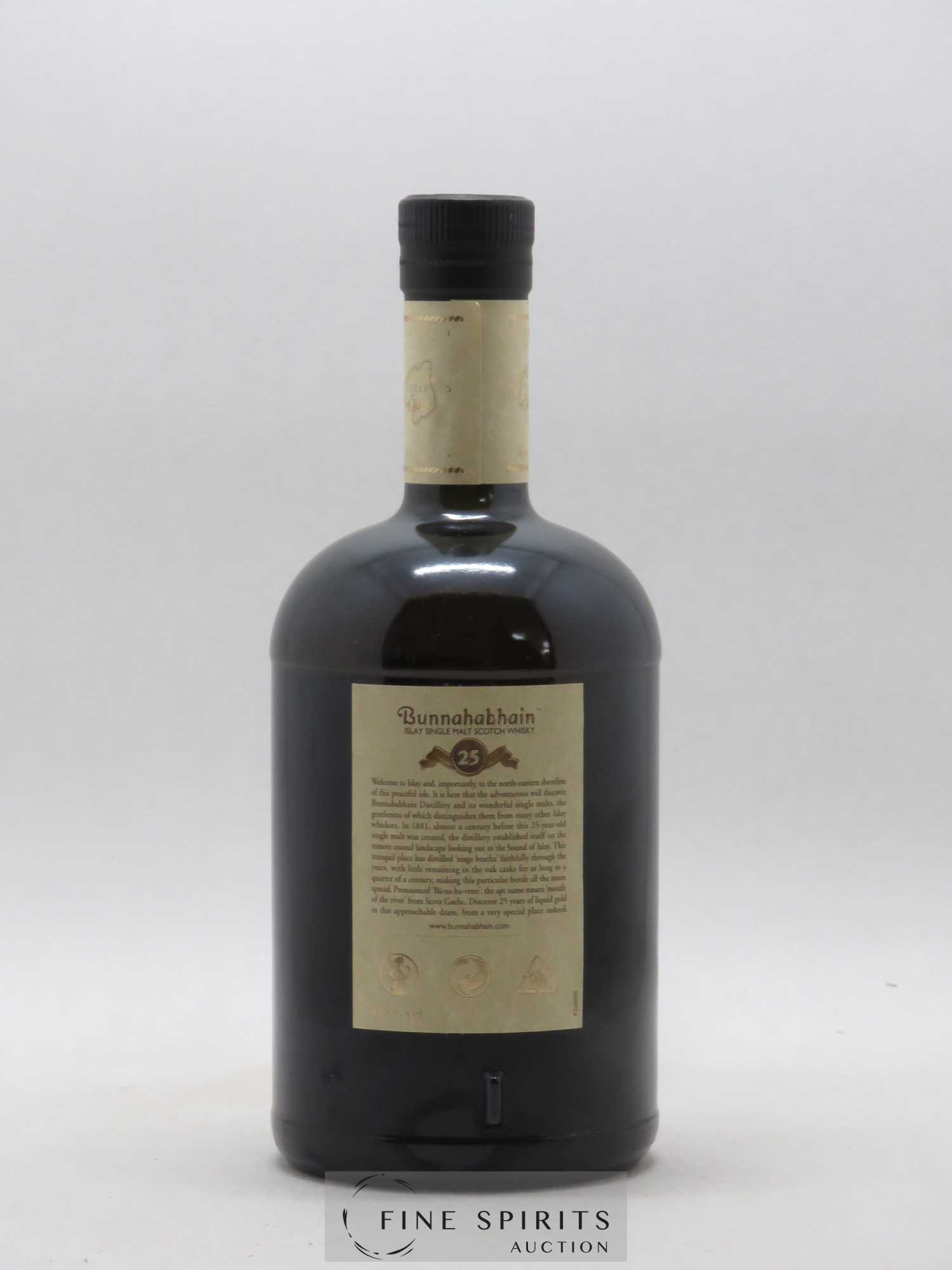 Bunnahabhain 25 years Of. - Lot de 1 bouteille - 2