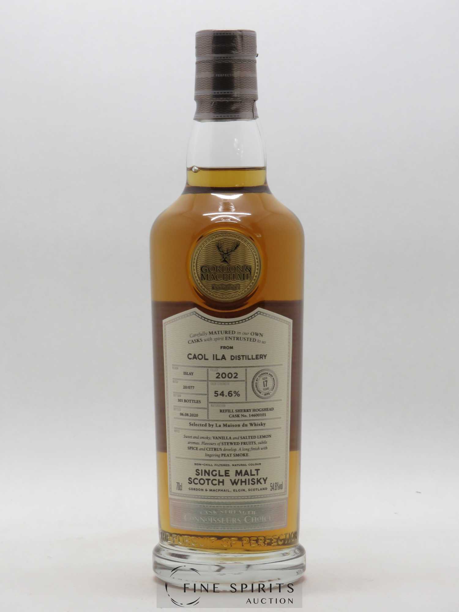 Caol Ila 17 years 2002 Gordon & MacPhail Batch 20-077 bottled in 2020 LMDW Connoisseurs Choice - Lot de 1 bouteille - 1