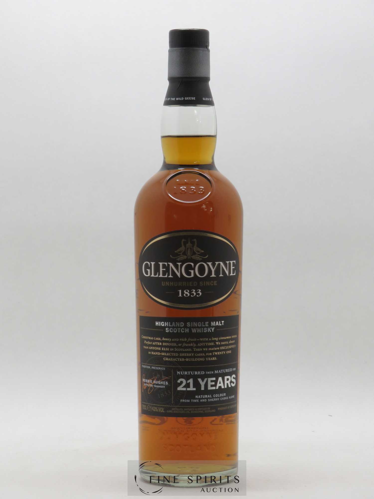 Glengoyne 21 years Of. - Posten von 1 Flasche - 1